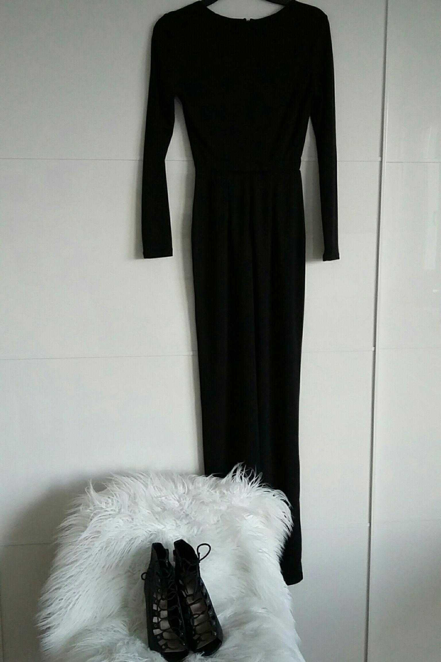 Kleid Lang Elegant Edel H M Schwarz Xs 34 In 82110 Germering For 15 00 For Sale Shpock