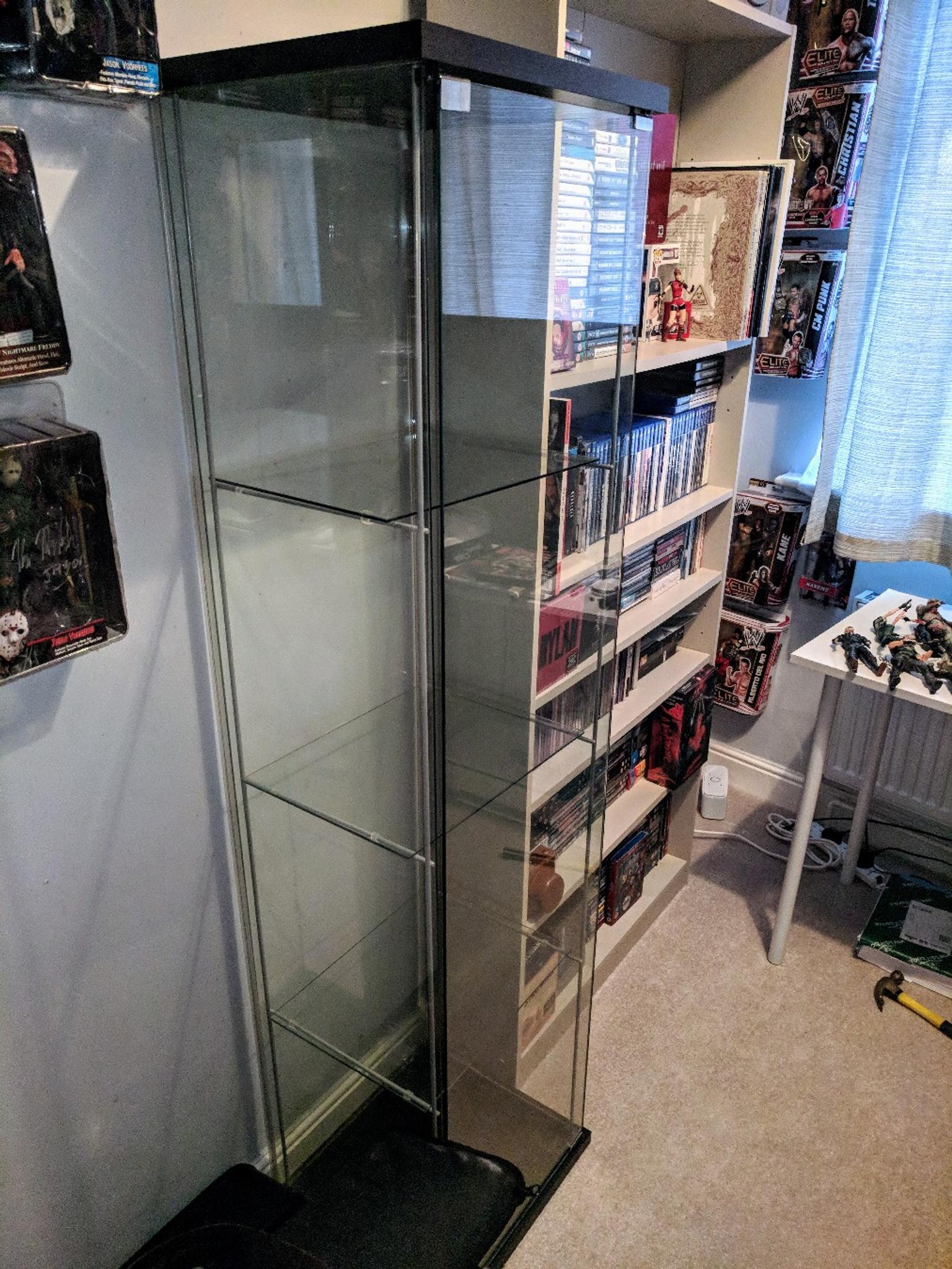 Ikea Detolf Glass Display Cabinet In Rotherham For 25 00 For Sale