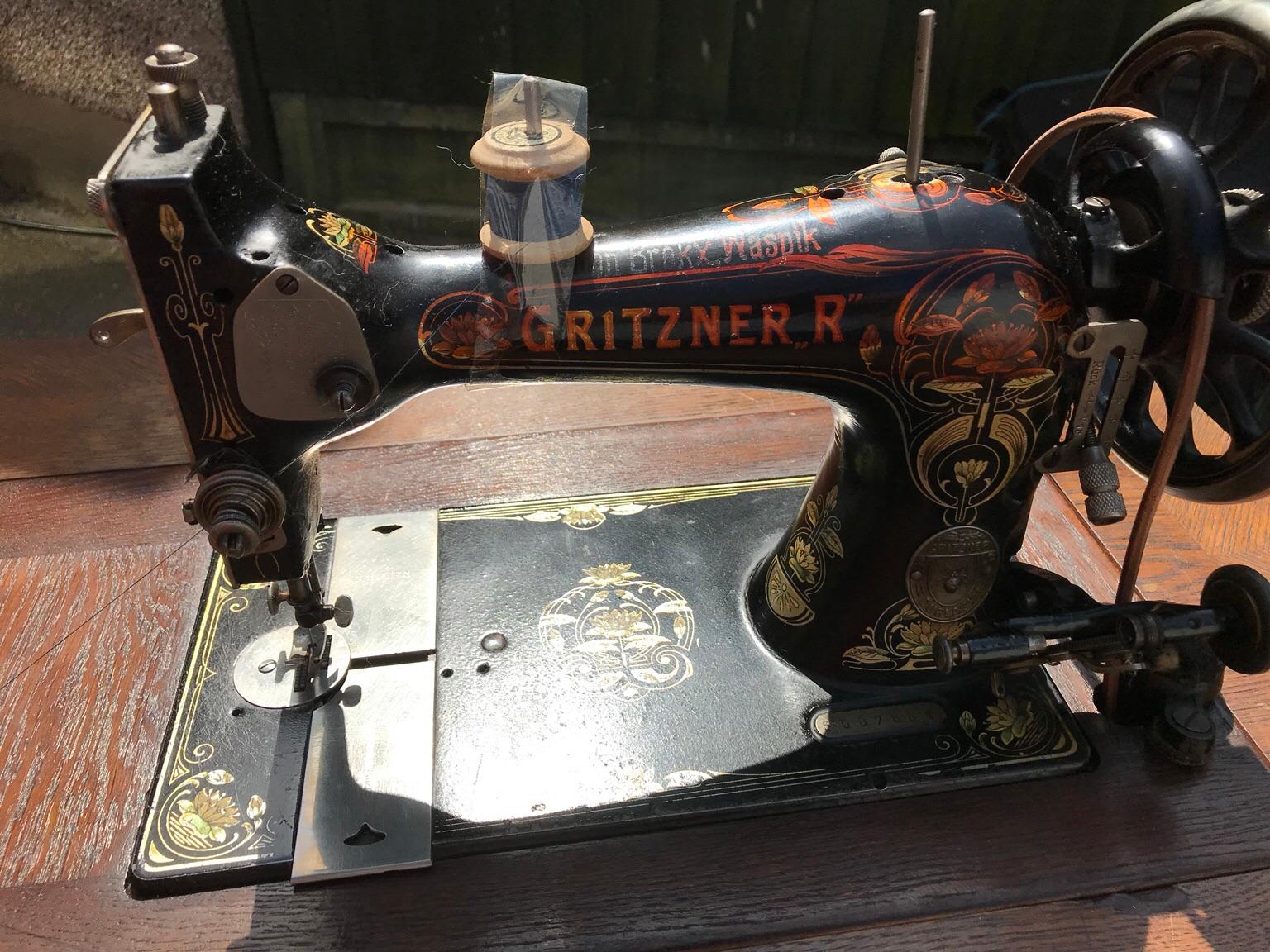Gritzner Cabinet Treadle Sewing Machine In Rm15 London Borough Of