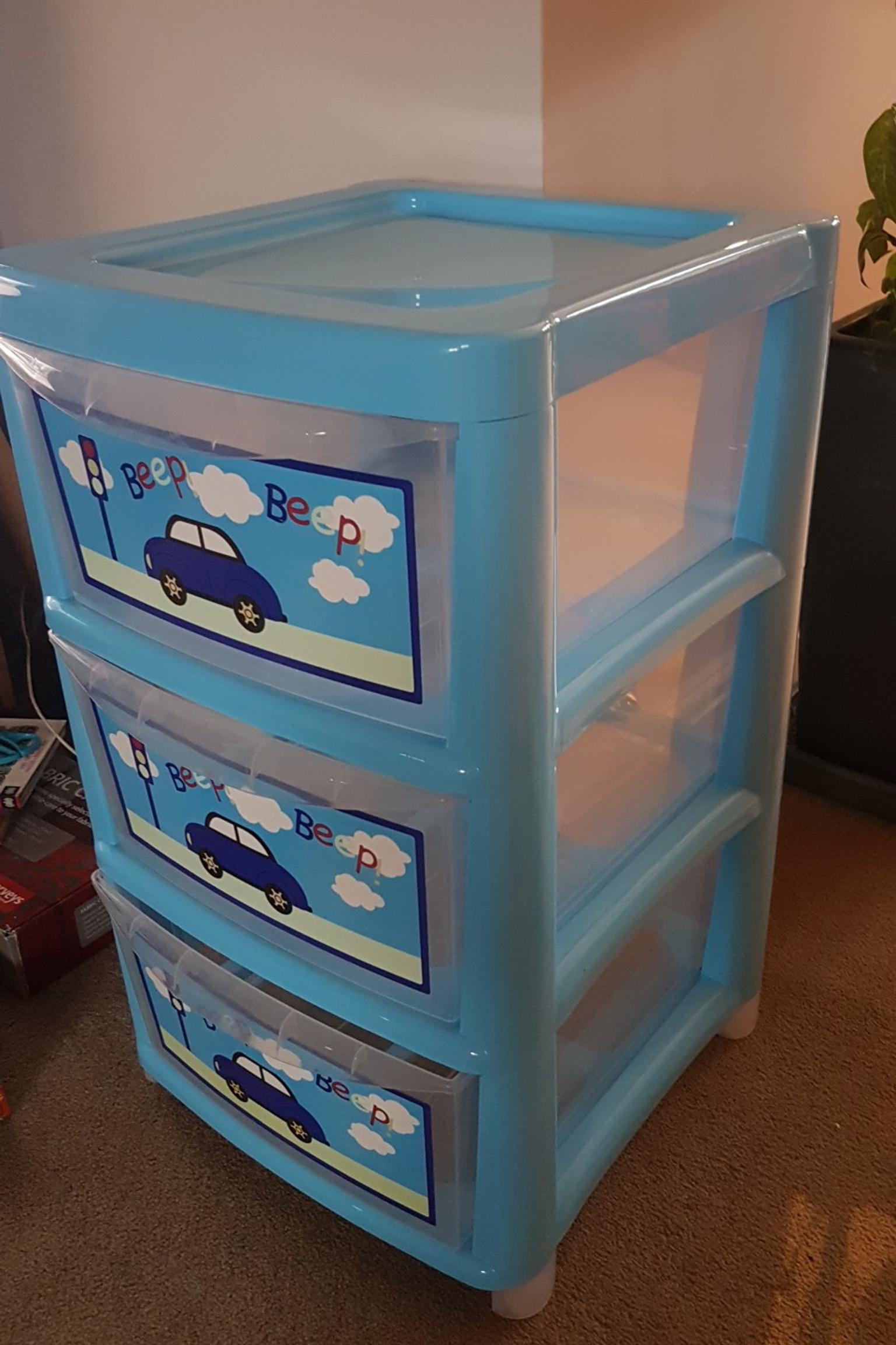 kids plastic storage drawers