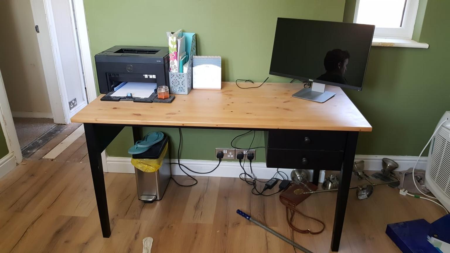 Solid Wood Desk Ikea Arkelstorp In B36 Solihull For 40 00 For