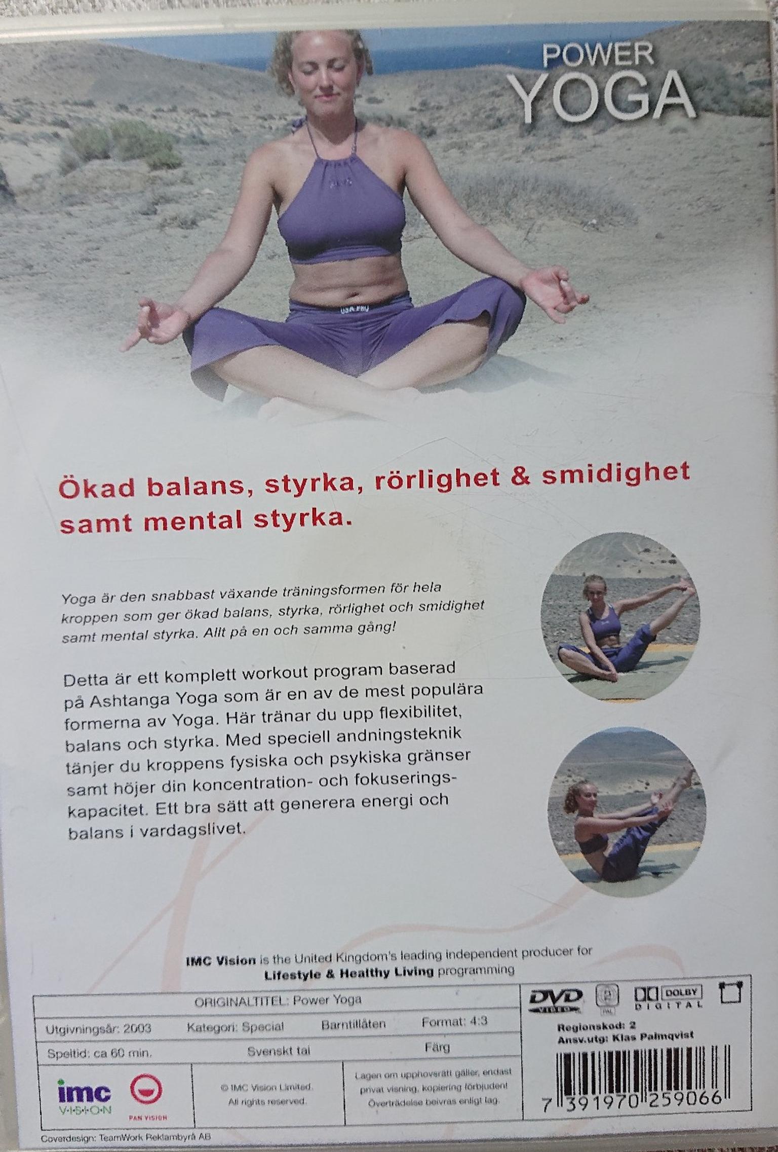 Dvd Yoga Svenska