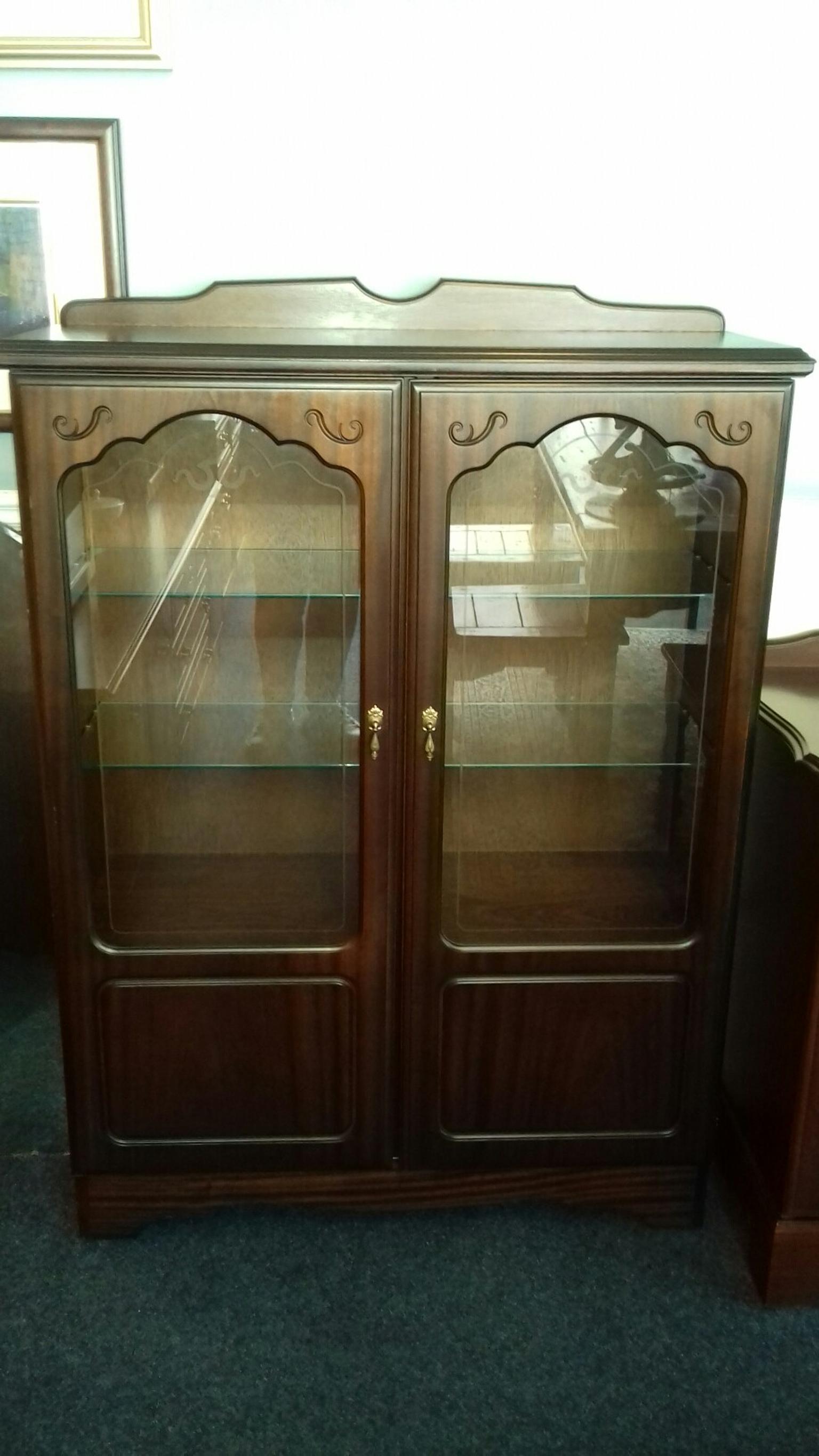 Rossmore Mahogany Display Cabinet In Ol13 Rossendale Fur 35 00
