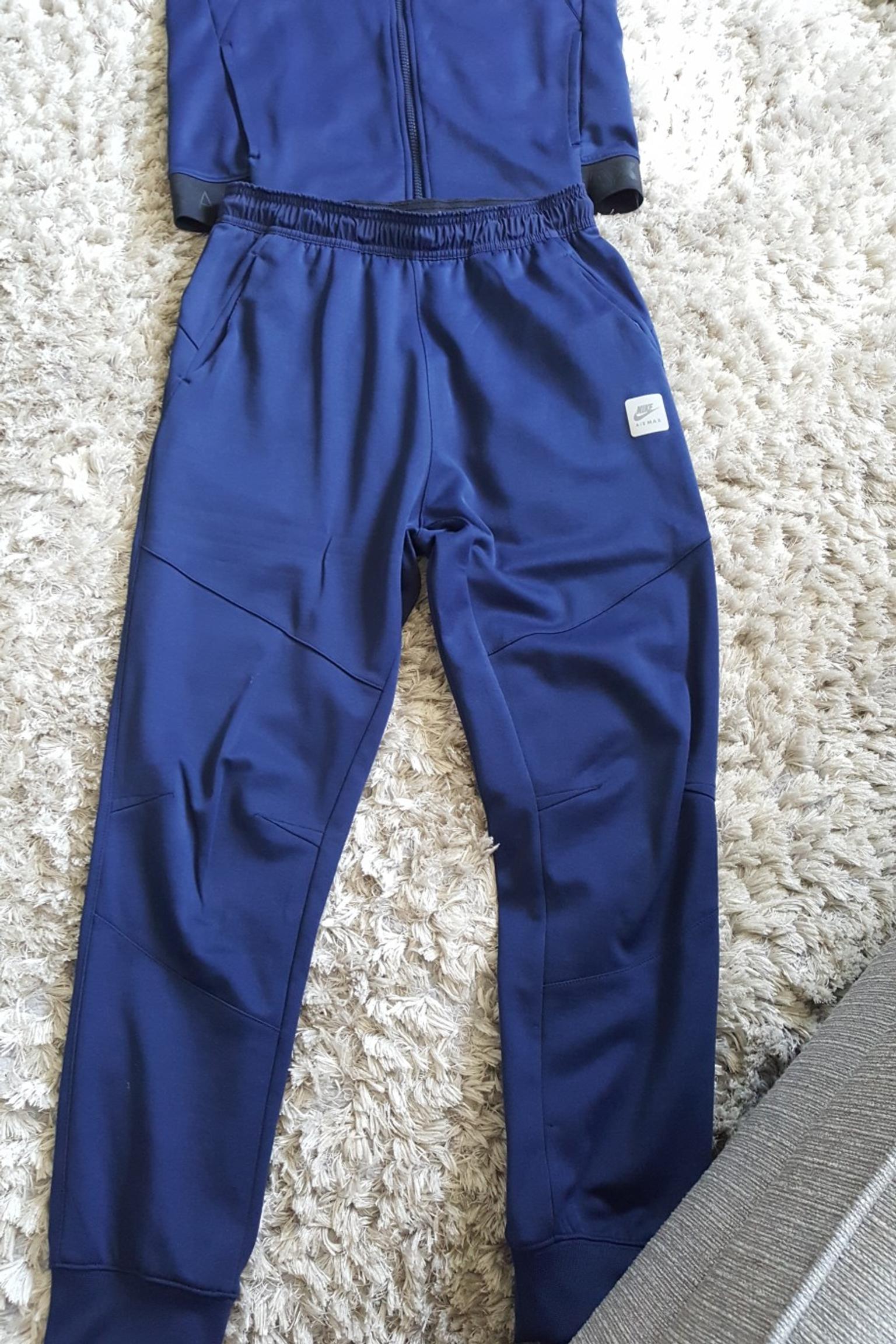 blue air max tracksuit