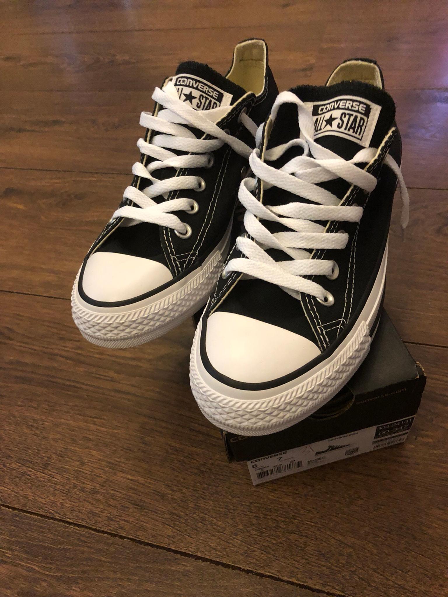 low converse size 5
