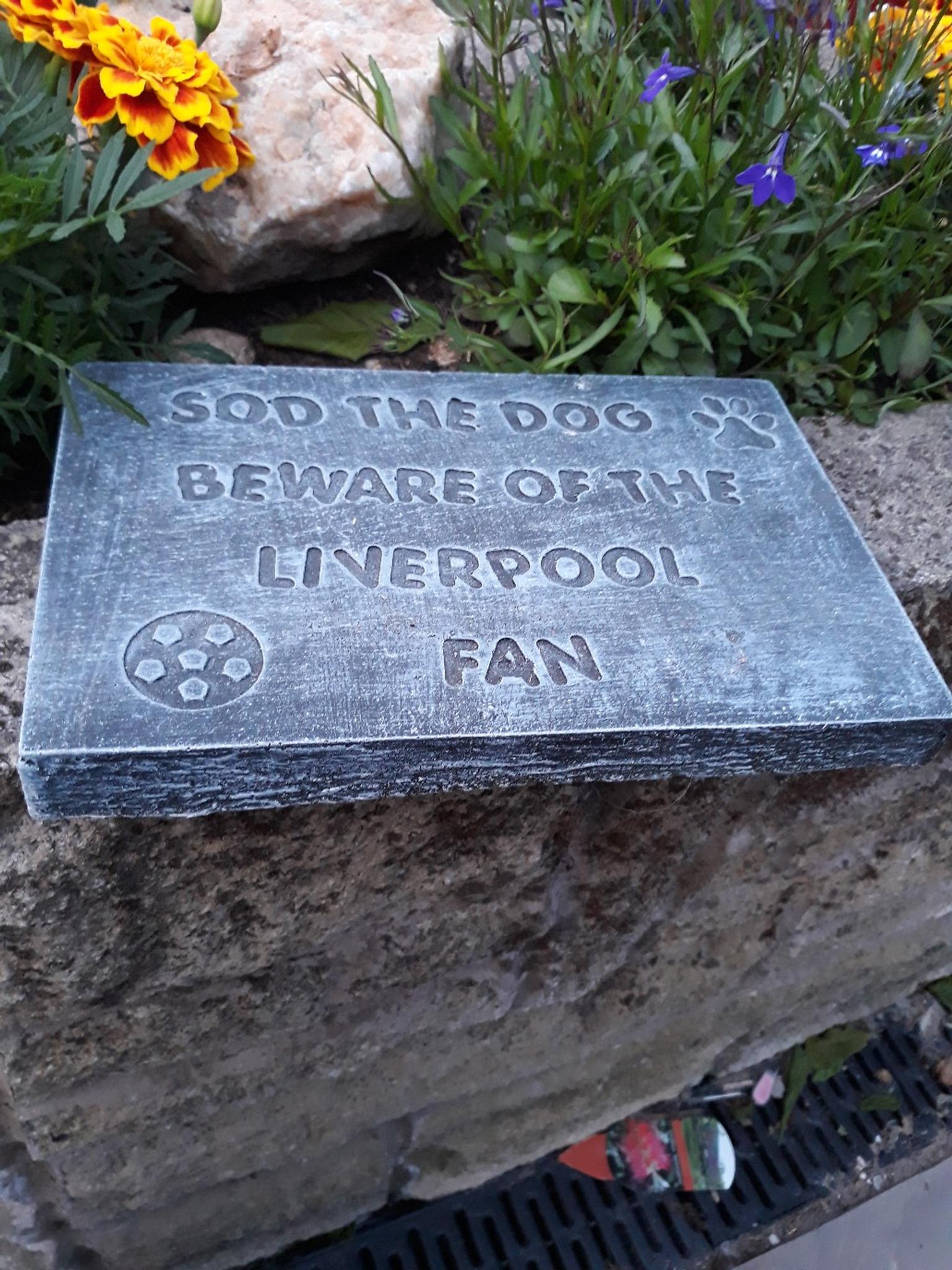 5 X Solid Stone Funny Garden Signs In L25 Liverpool Fur 6 00 Zum