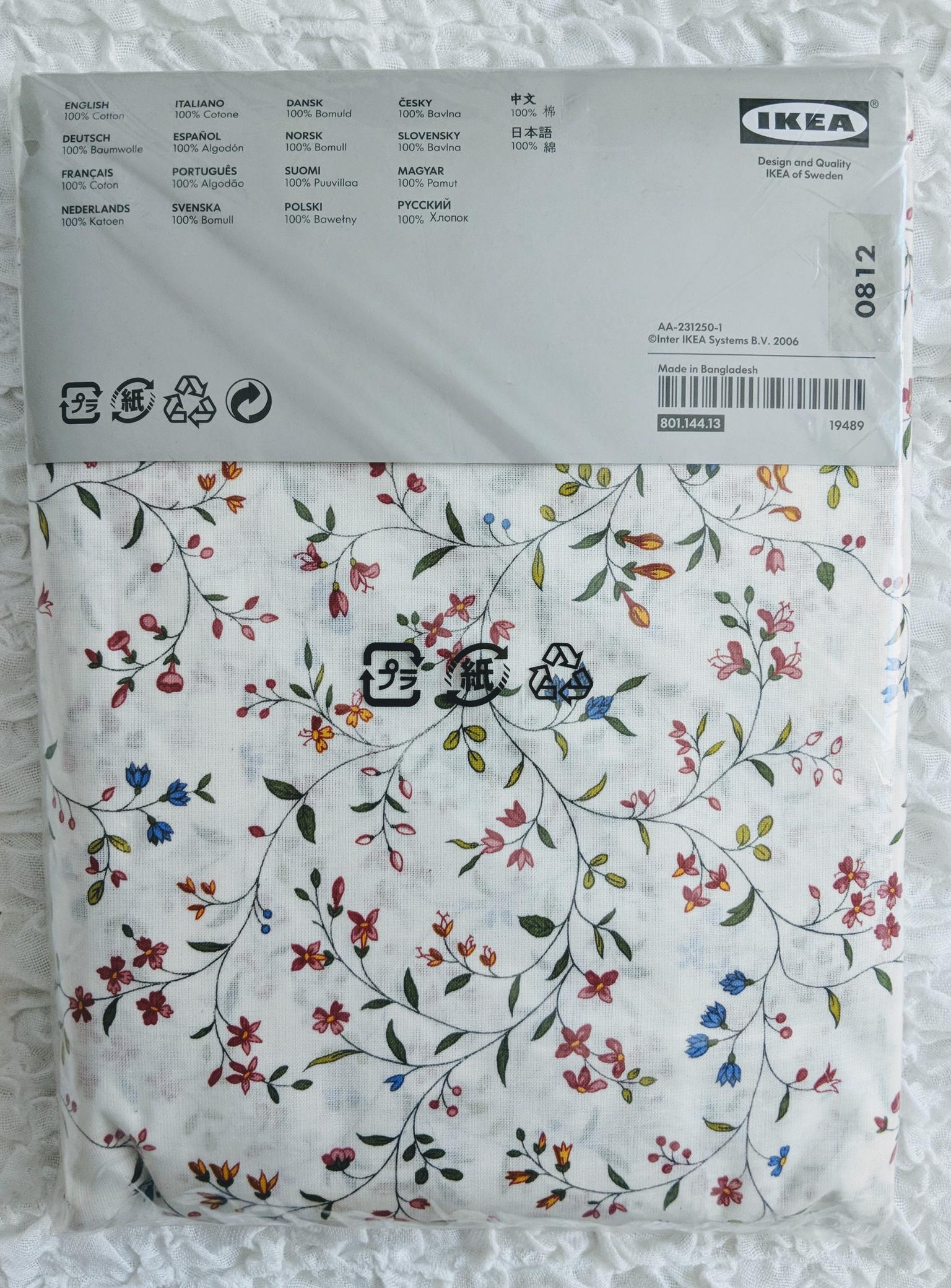 Ikea Bettwasche Alvine Blom Neu Blumen In Friedberg Hessen For 30 00 For Sale Shpock
