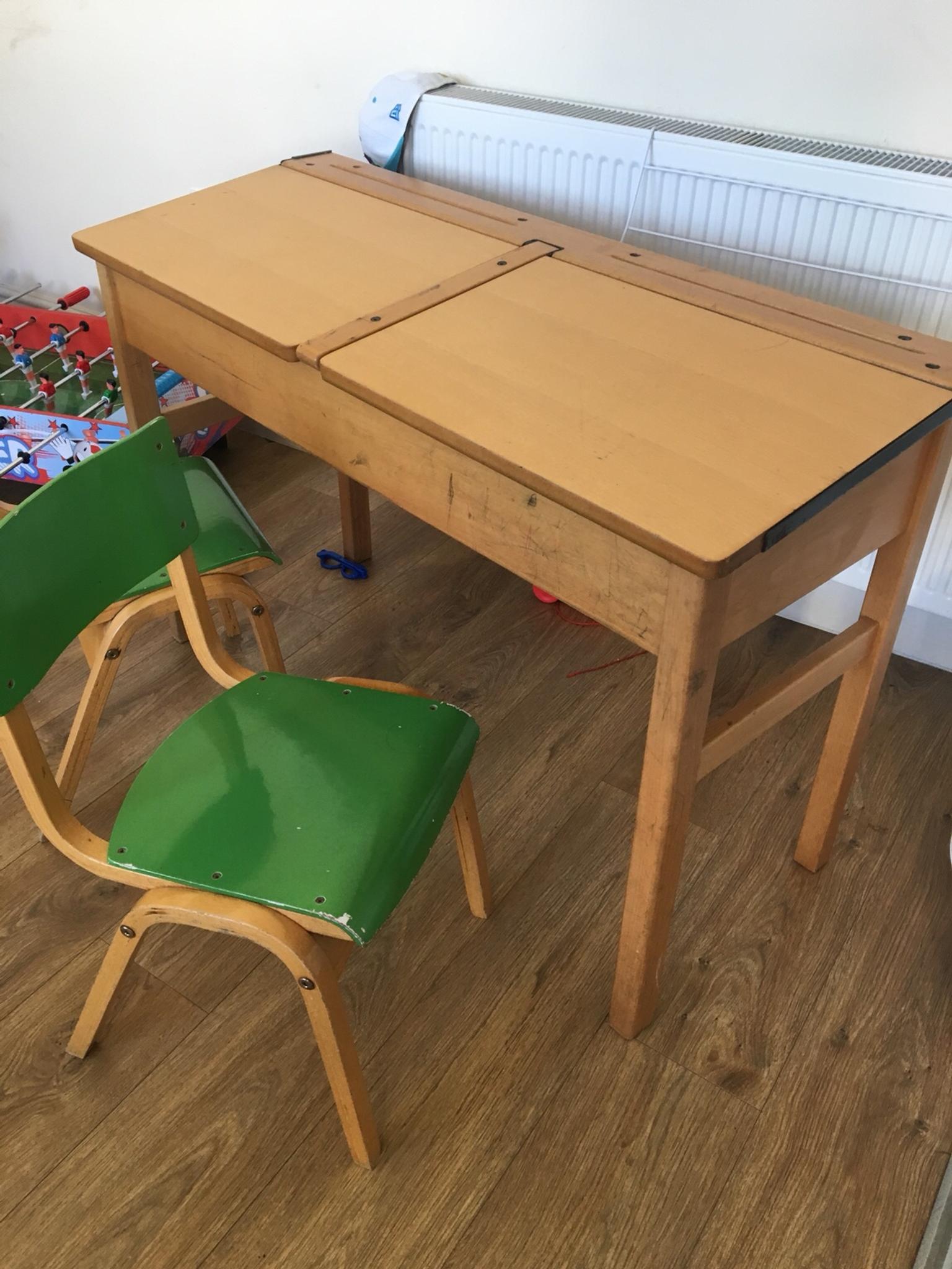 Children S Double School Desk And Chairs In M25 Whitefield For