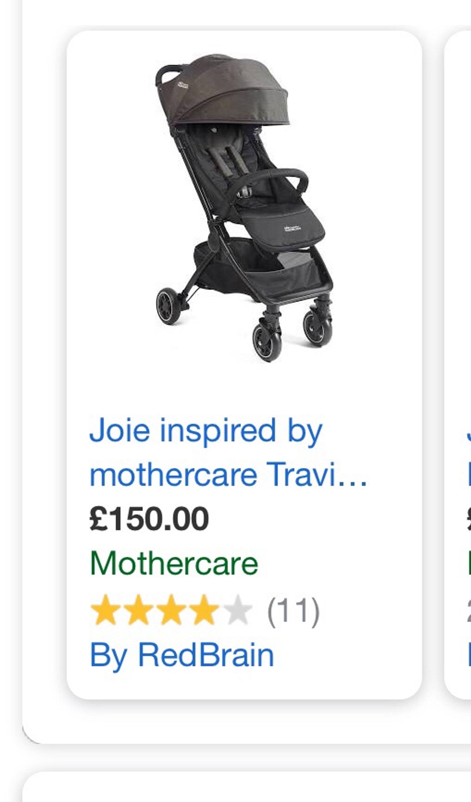 joie stroller mothercare