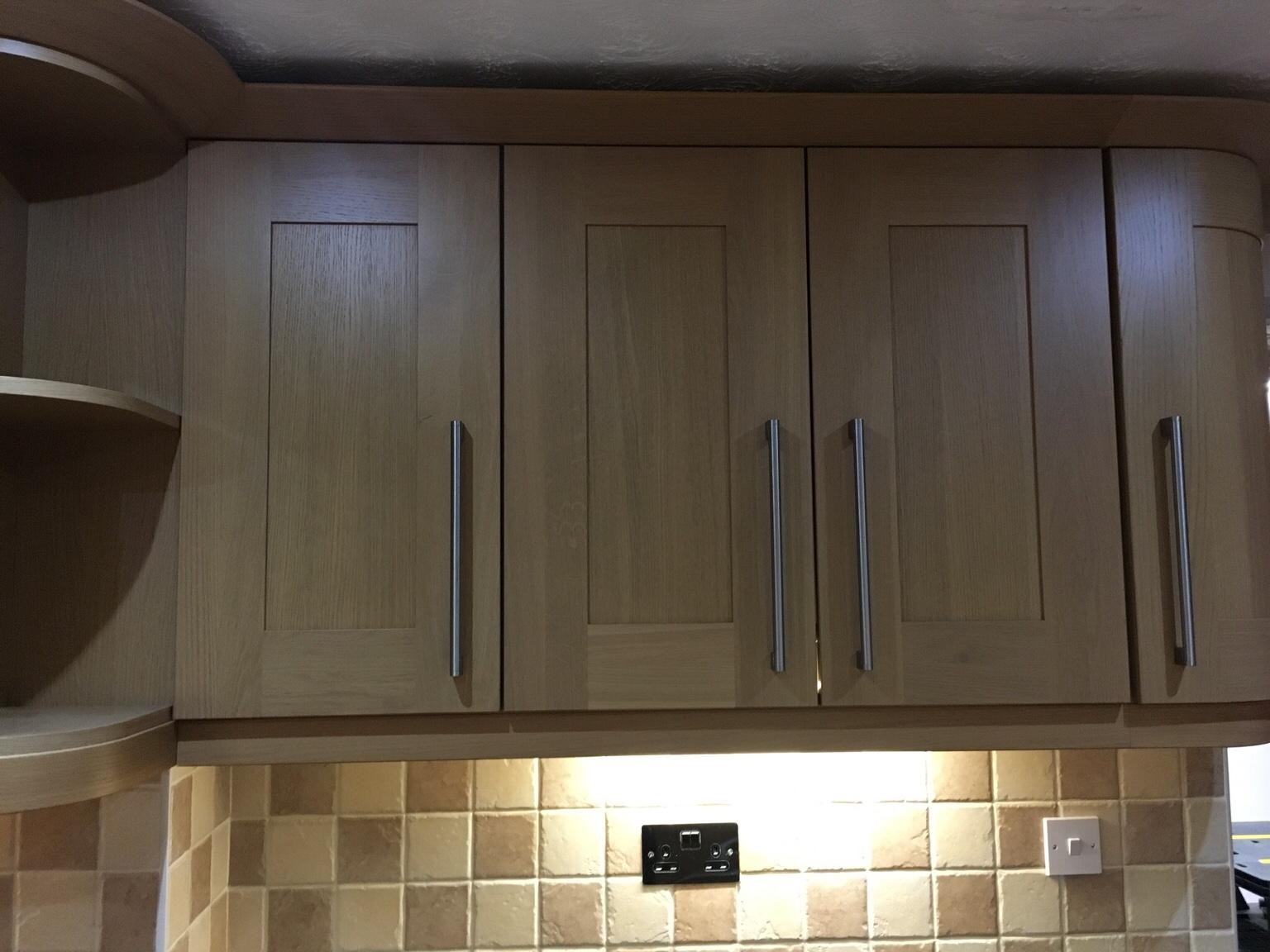 Wickes Kitchen Cabinet Doors With Handles In Mk7 Monkston Fur 100