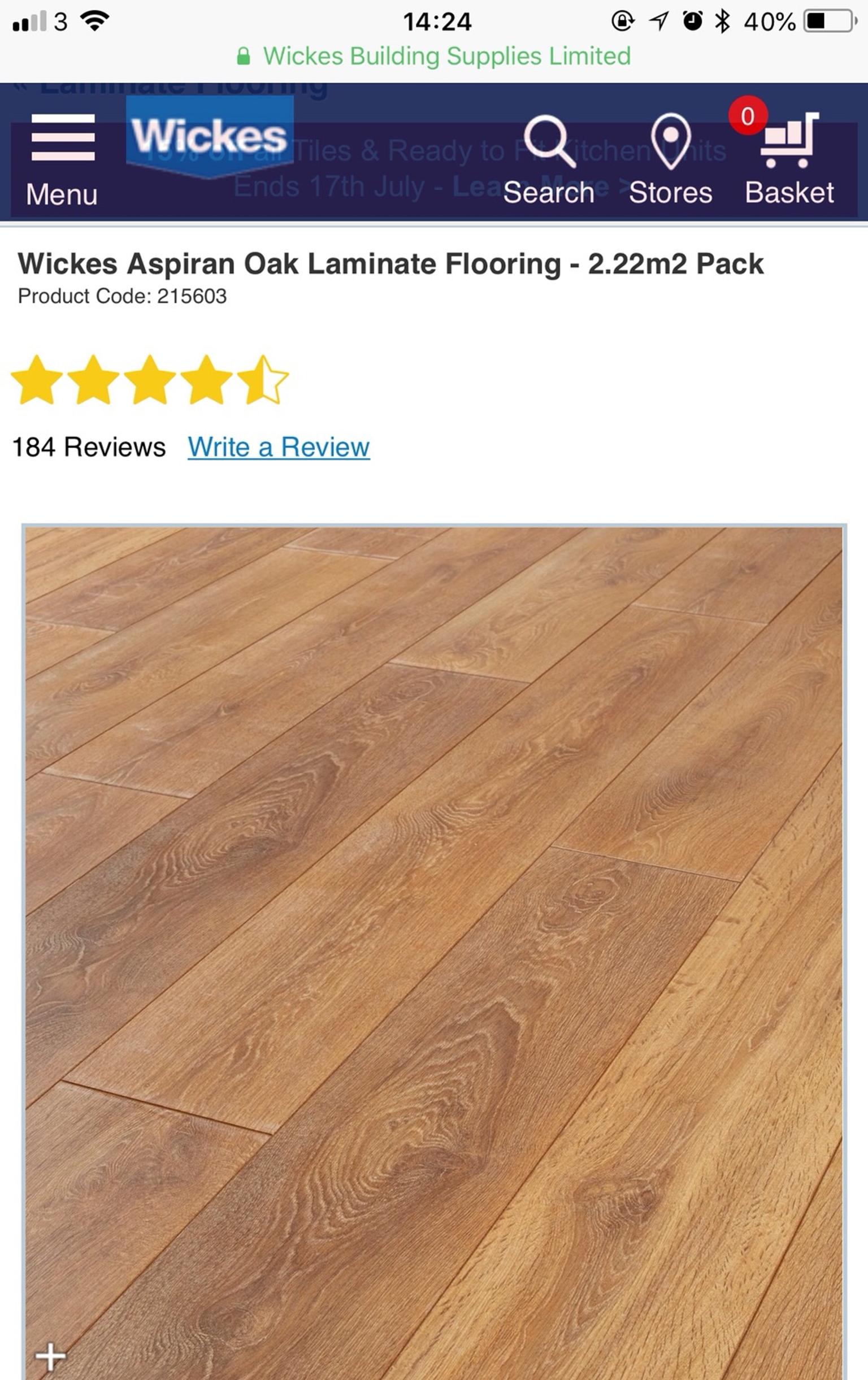 New Wickes Laminate In B64 Sandwell For 100 00 For Sale Shpock