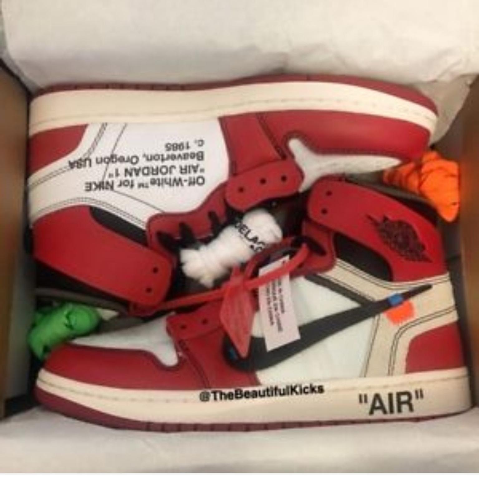 nike air chicago off white
