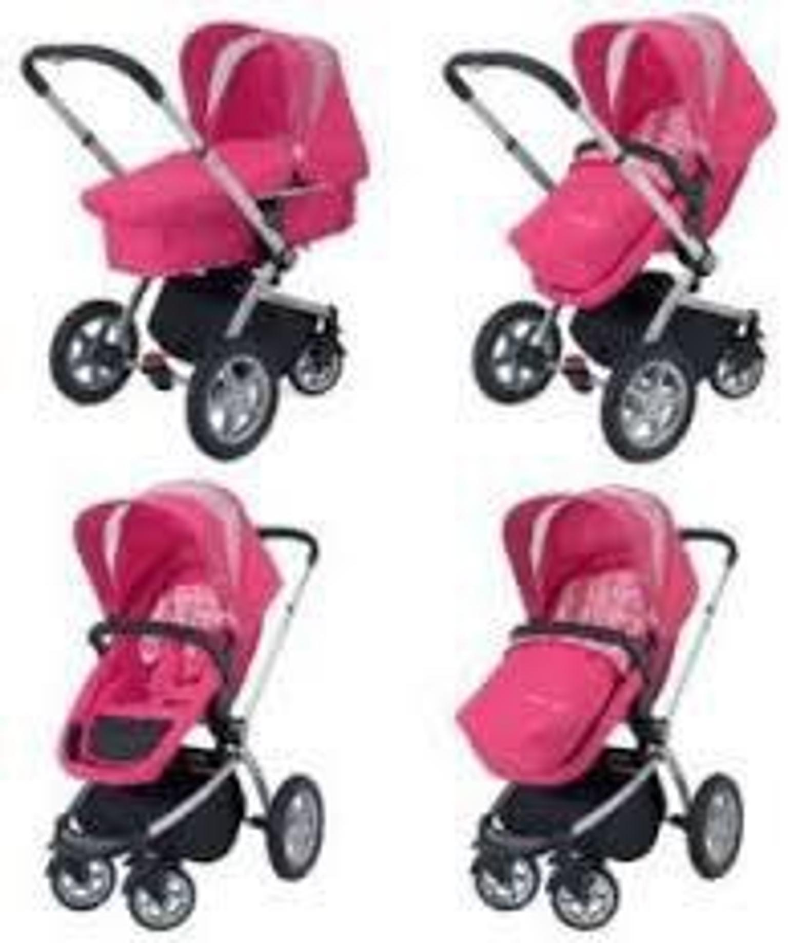 mothercare pink travel system