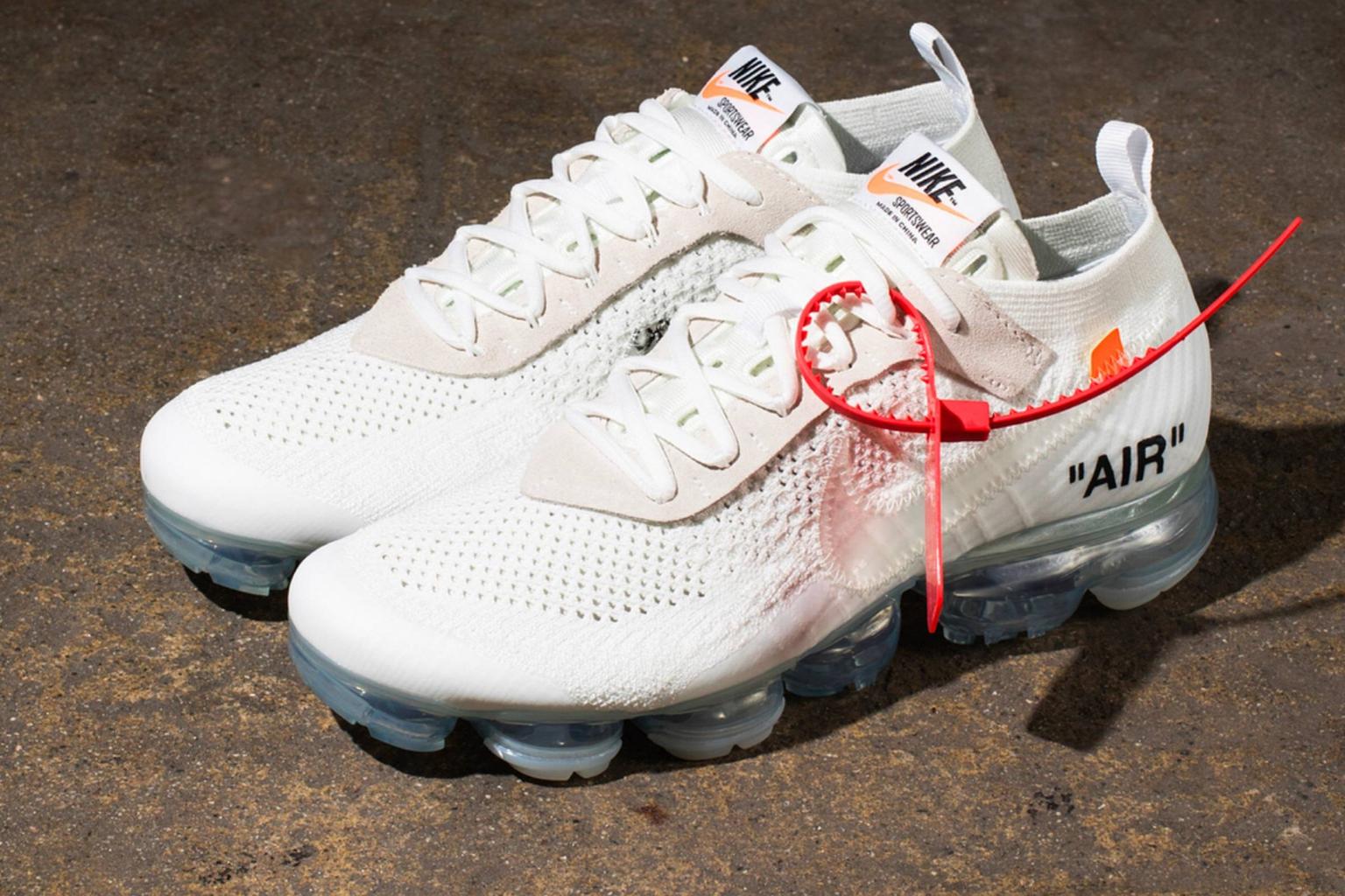 Sneakers The 10 Nike Air Vapormax Fk off white worn by