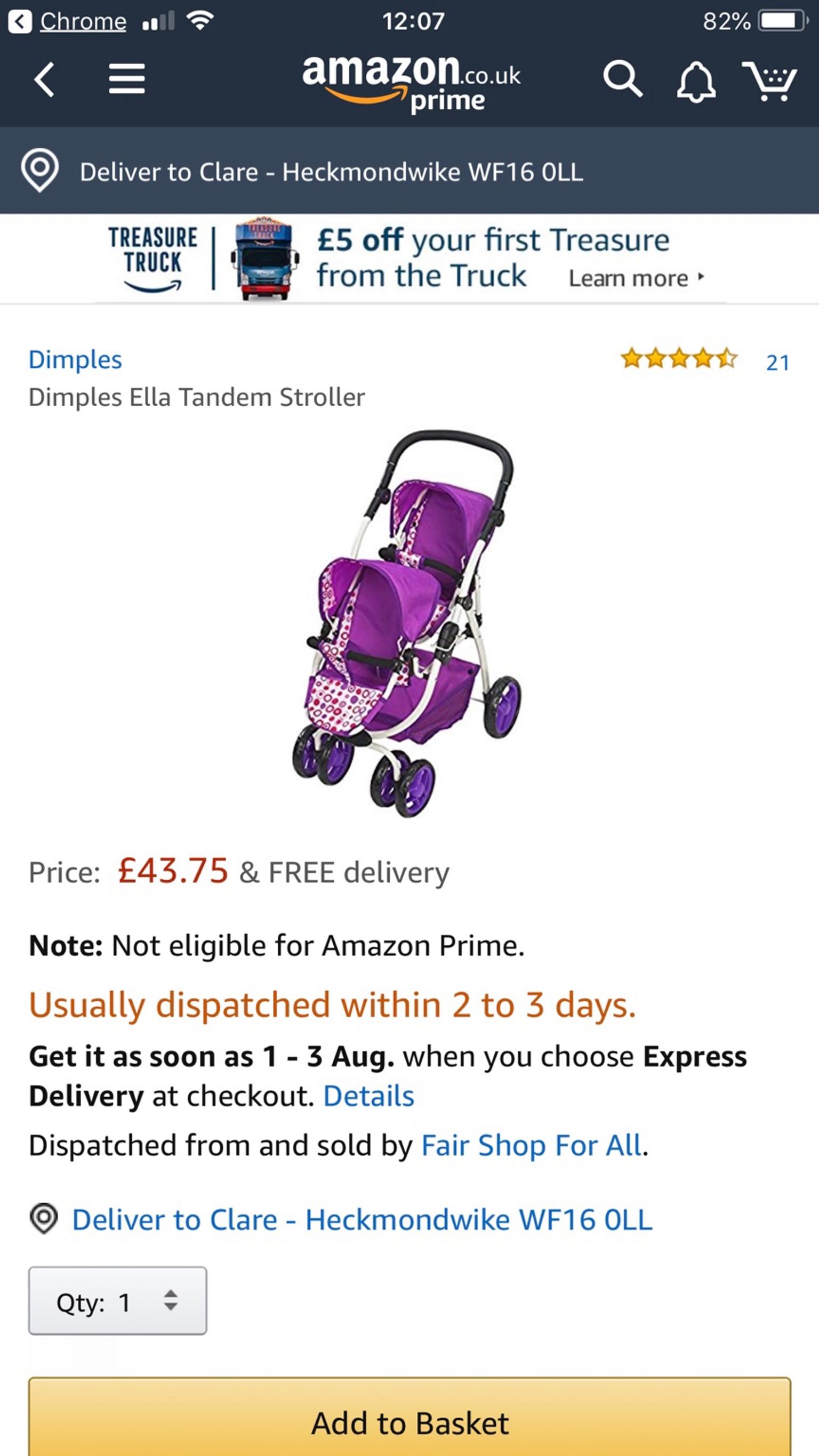dimples double buggy