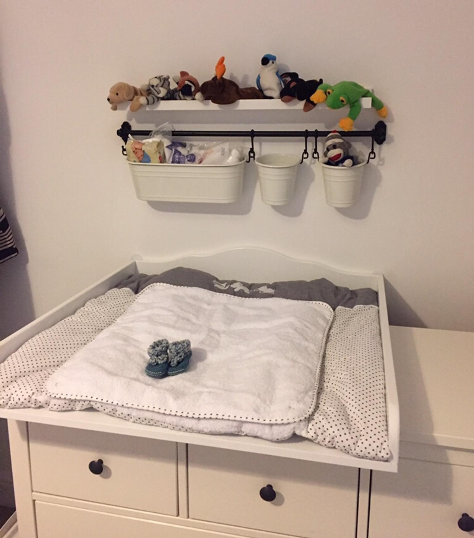 hemnes as changing table