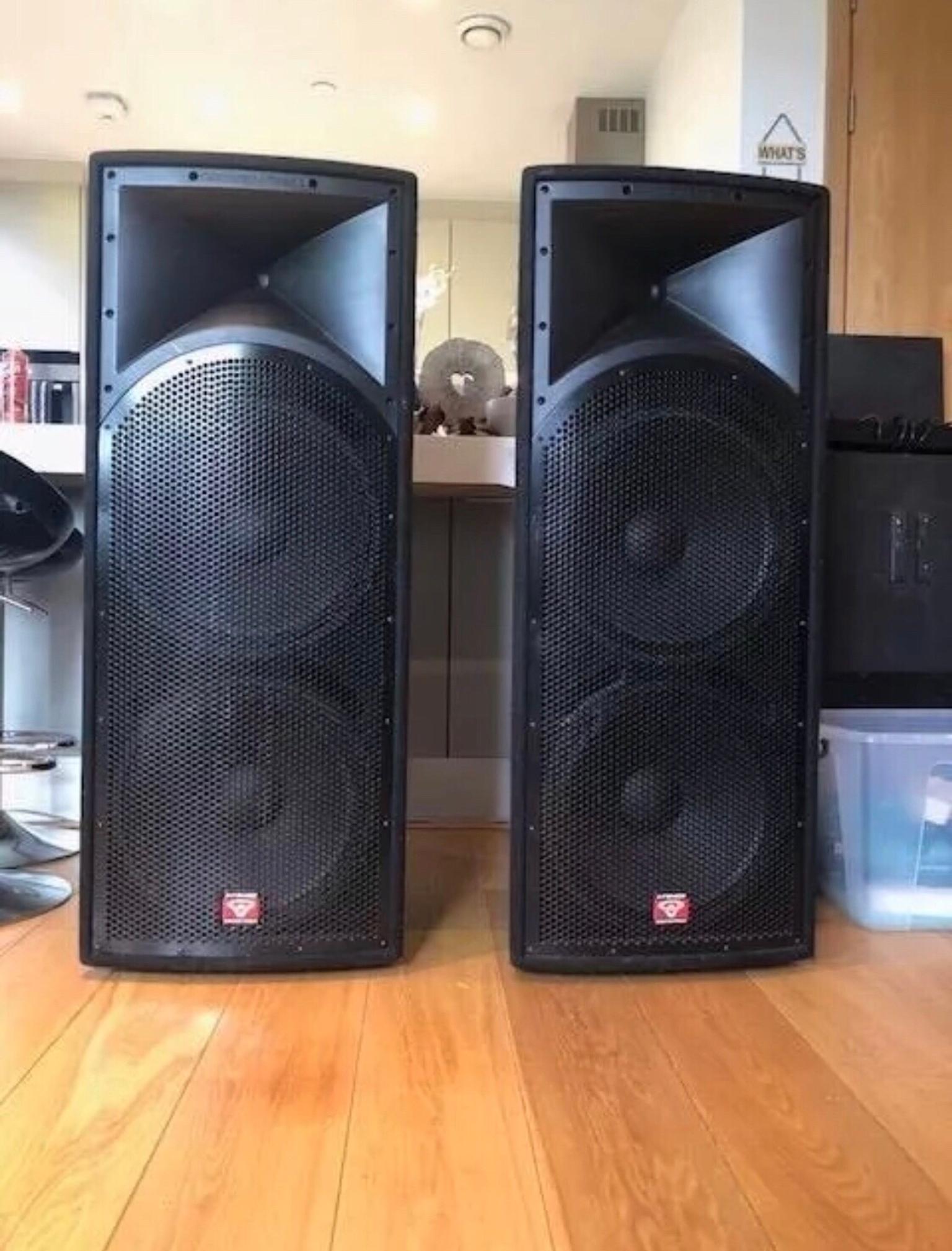 cerwin vega dj speakers