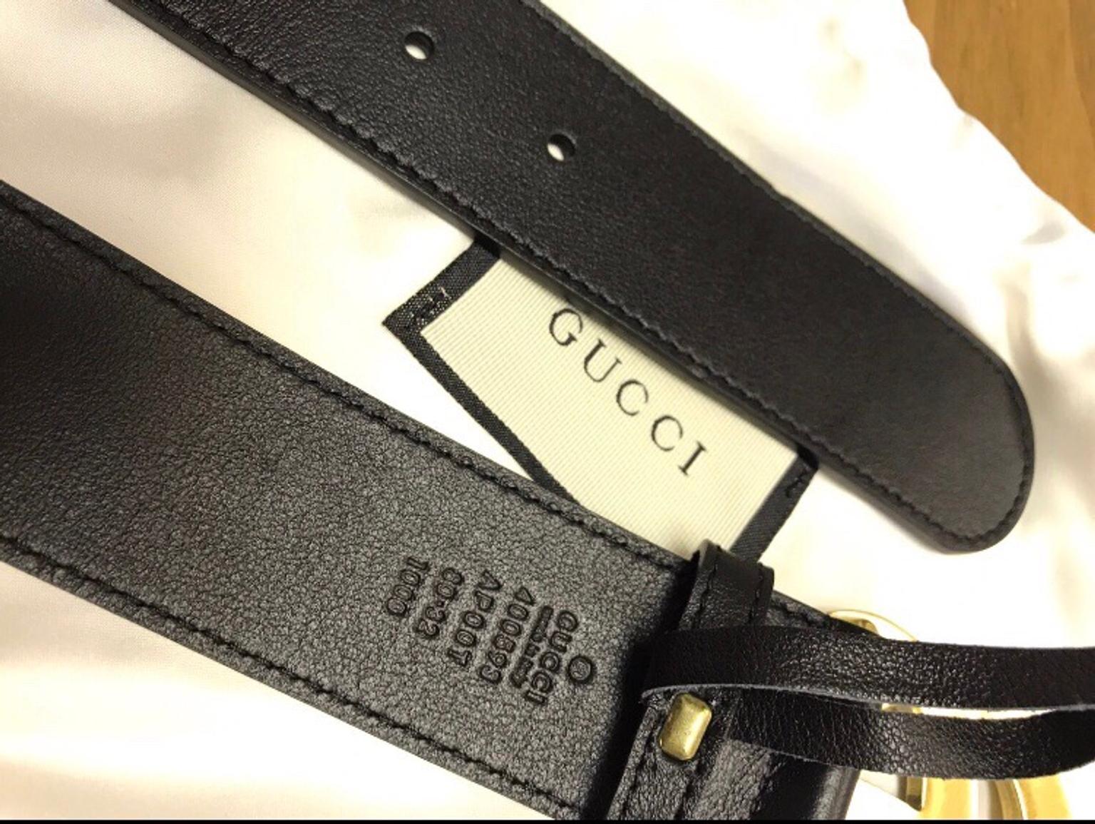 gucci marmont belt serial number