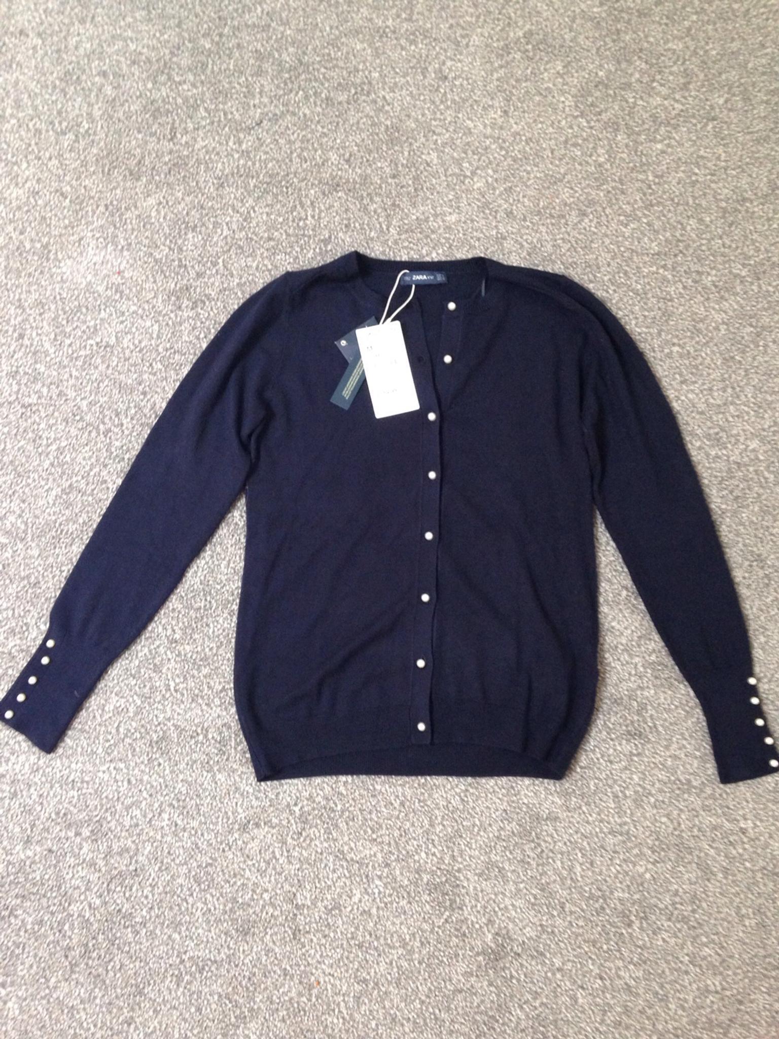 zara sweater with buttons