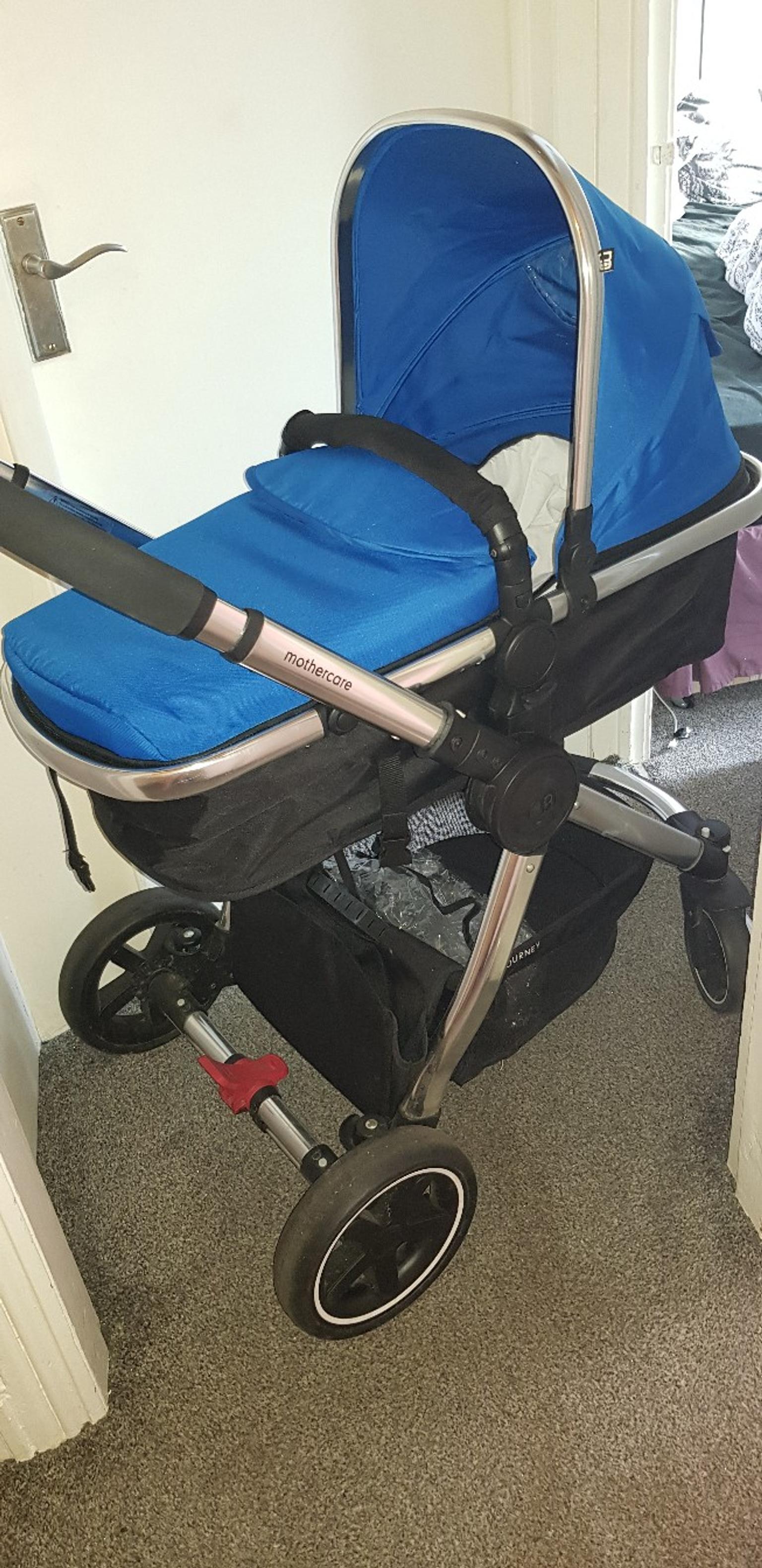mothercare travel system blue