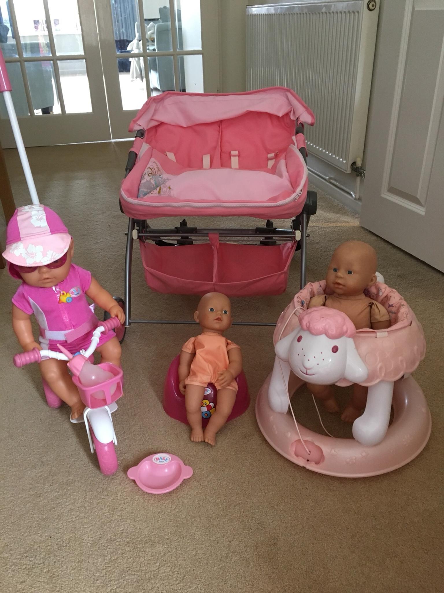 baby born twin stroller