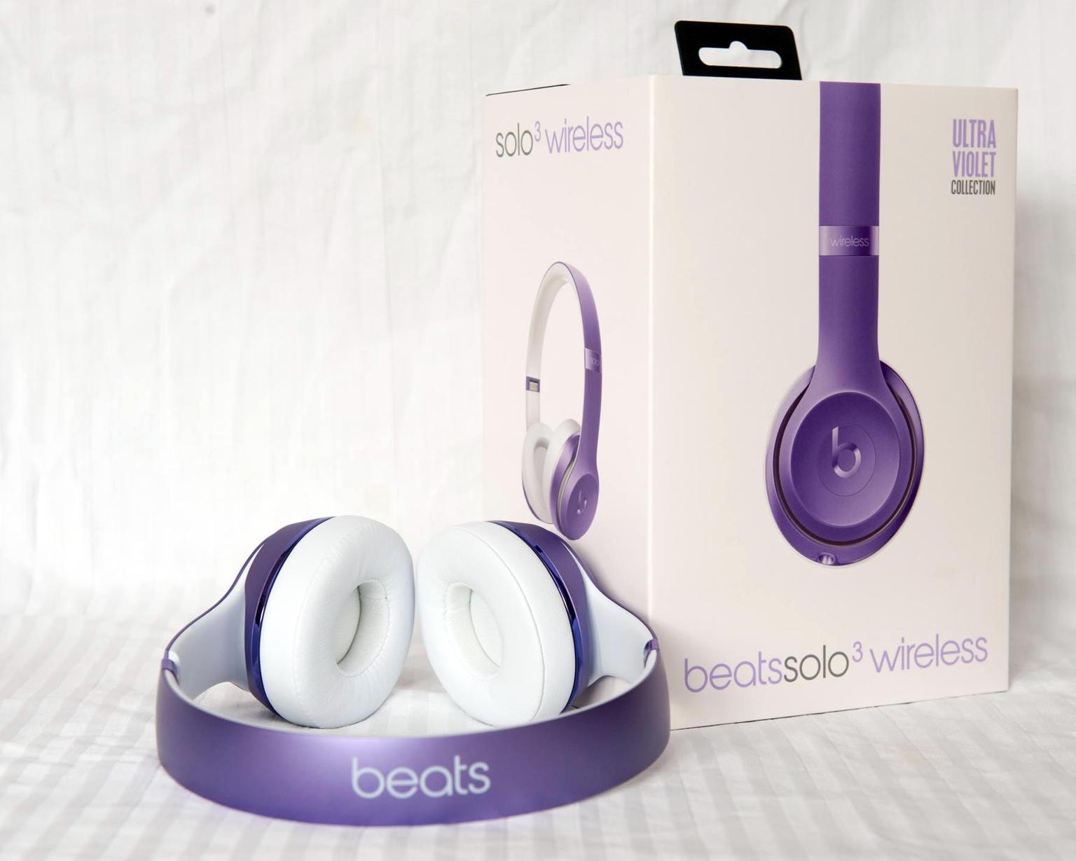 beats solo 3 wireless violet