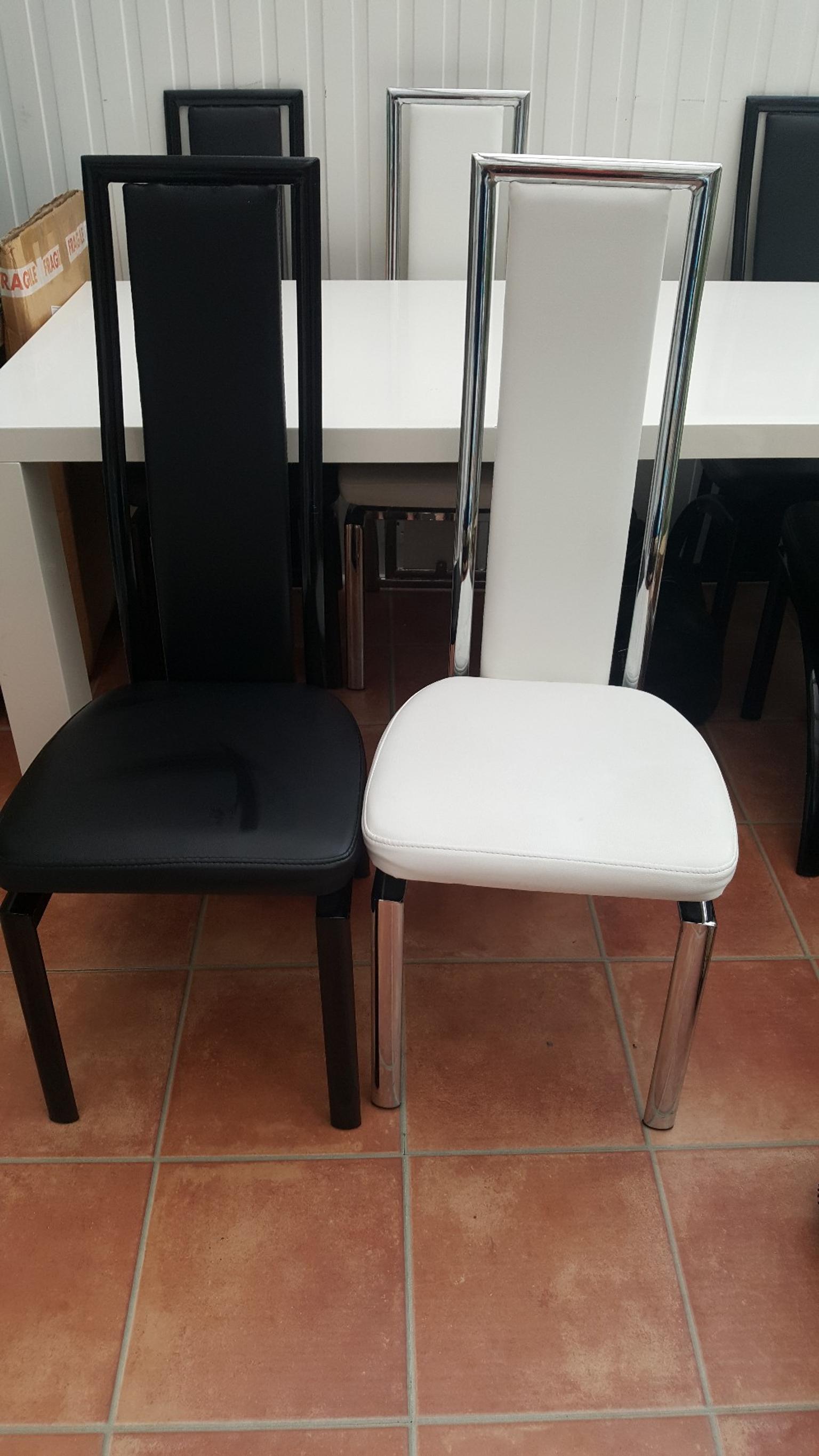 Dwell White High Gloss Dining Table 6 Chairs In Gu21 Woking Fur 300 00 Zum Verkauf Shpock De