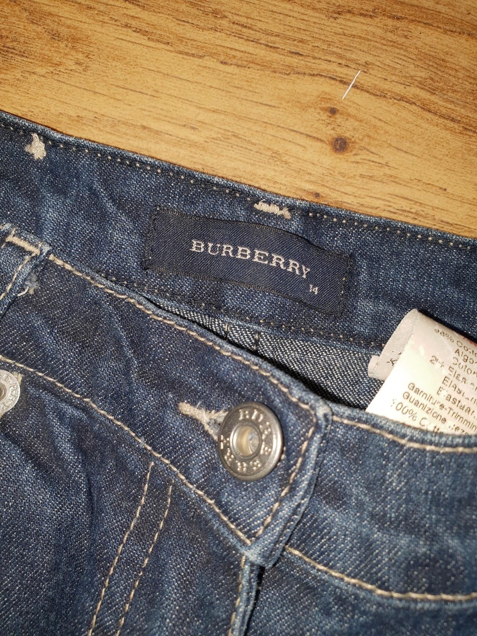 vintage burberry jeans