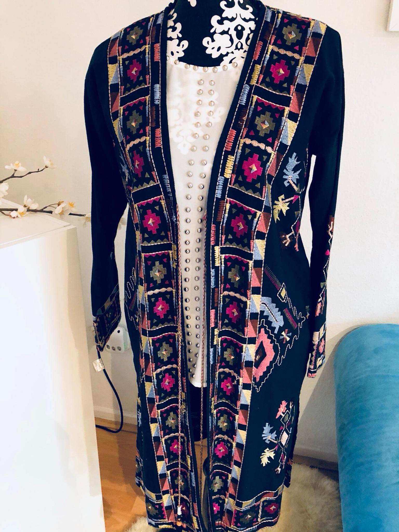 Zara Blogger Bestickter Kimono Jacke S In 3545 Halen For 39 00 For Sale Shpock