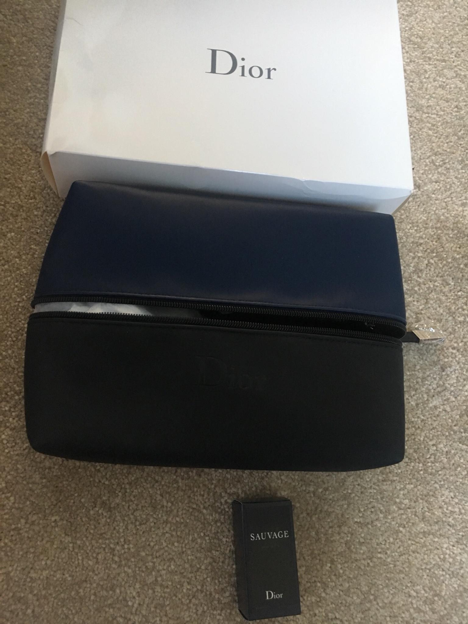 Dior Sauvage washbag and perfume in SM3 