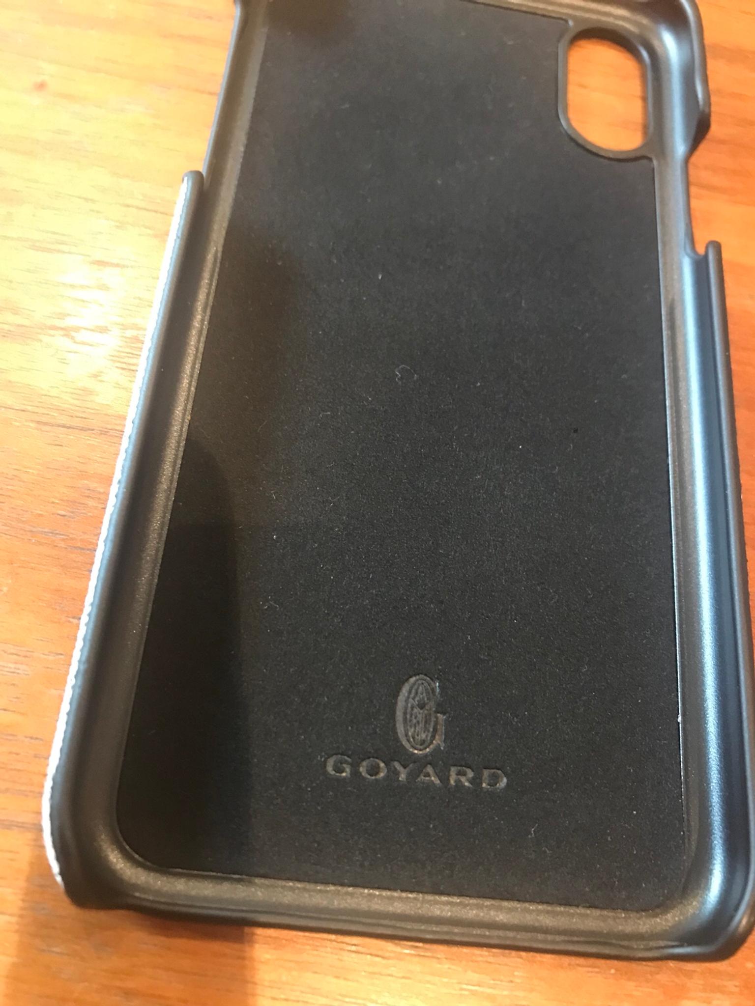 goyard iphone x case authentic