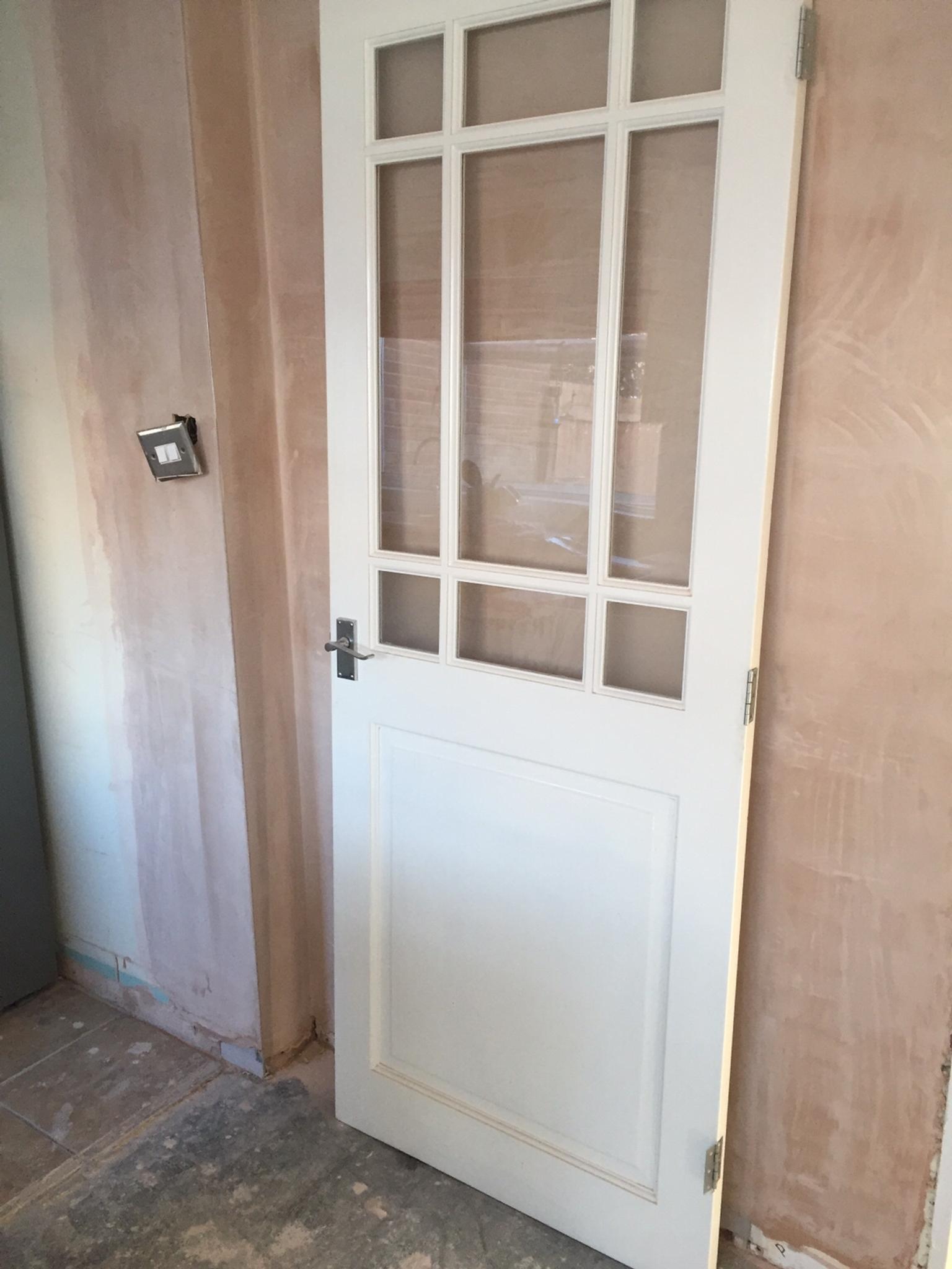 Internal Half Glazed Door 77 X 30