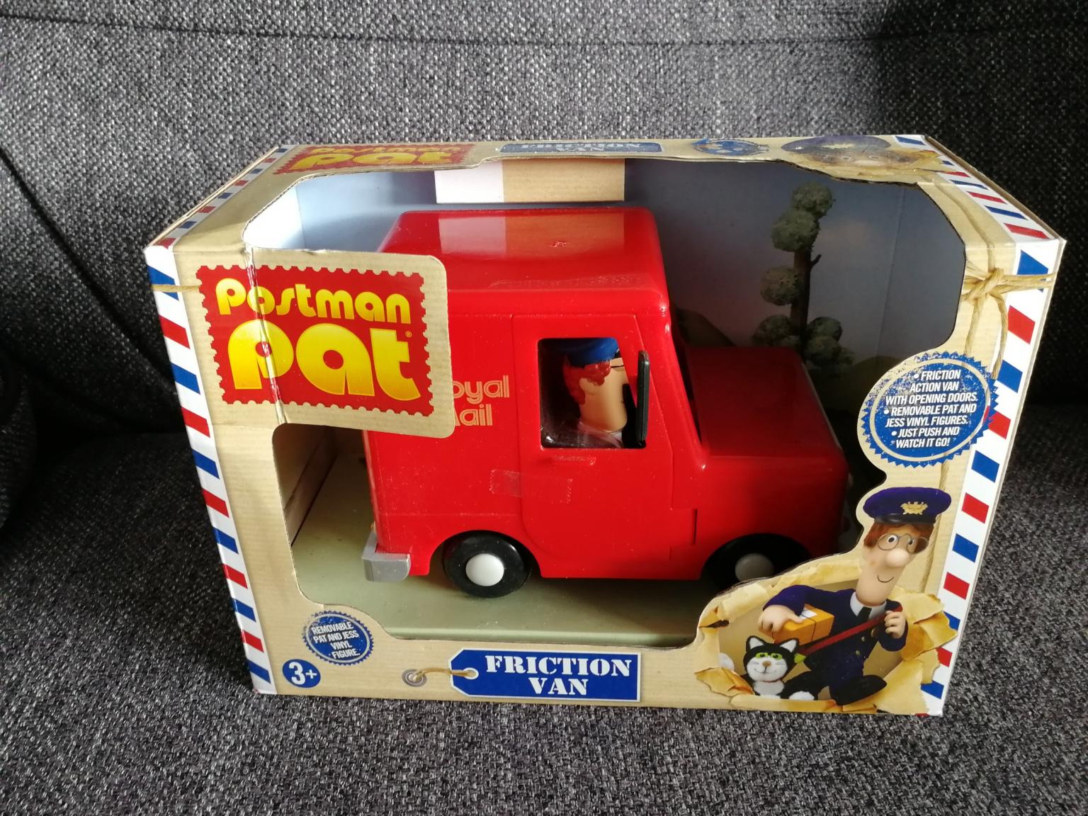 postman pat friction van
