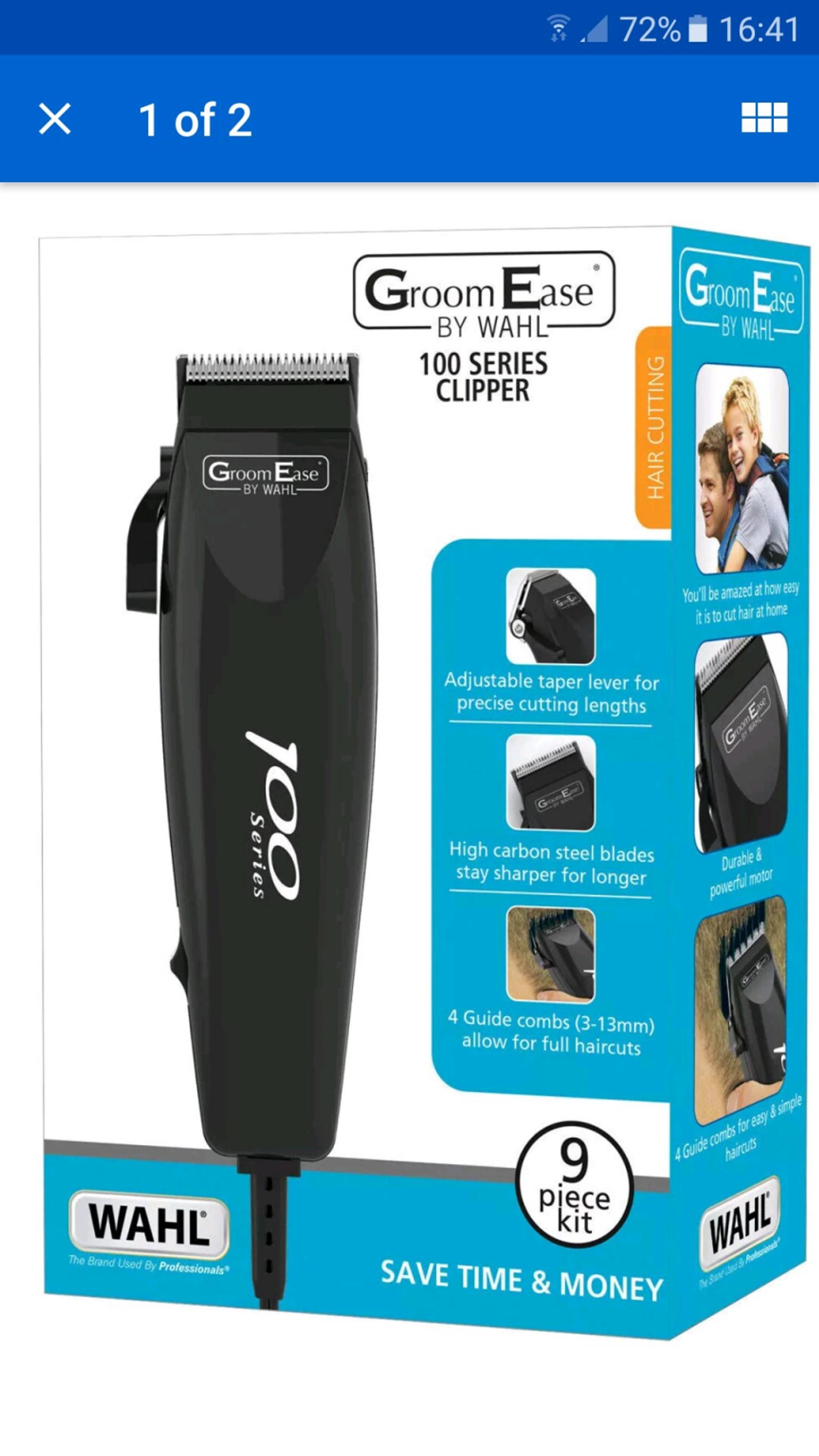 wahl 100 series corded hair clipper