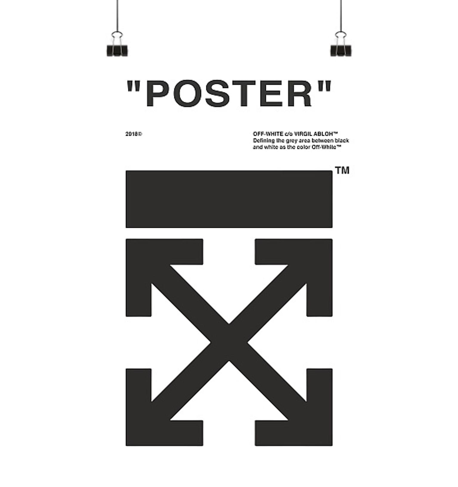 Off White A3 Poster In 40 Linz For 00 For Sale Shpock