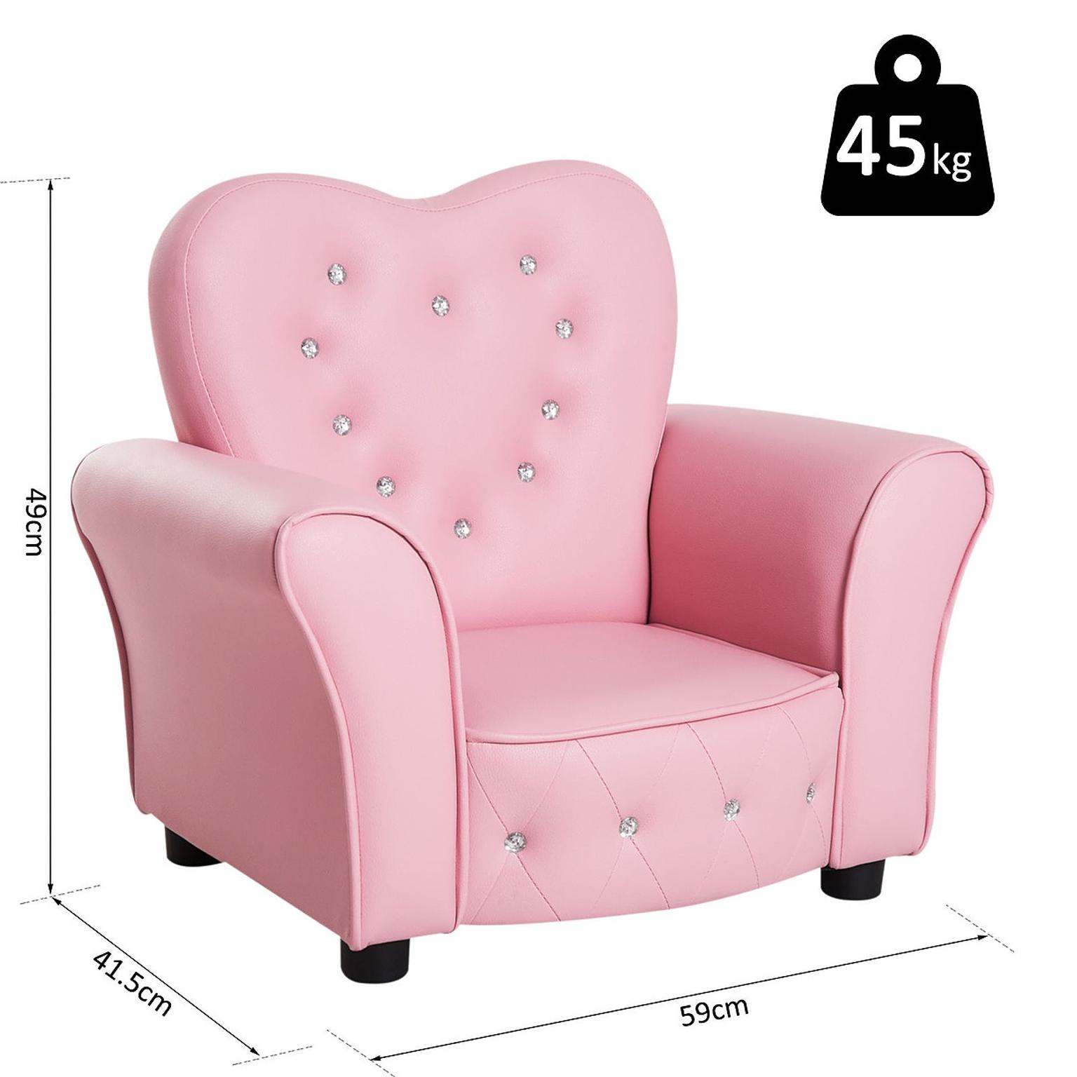 Princess Pink Bling Arm Chair In Ng5 6ae Nottingham For 65 00
