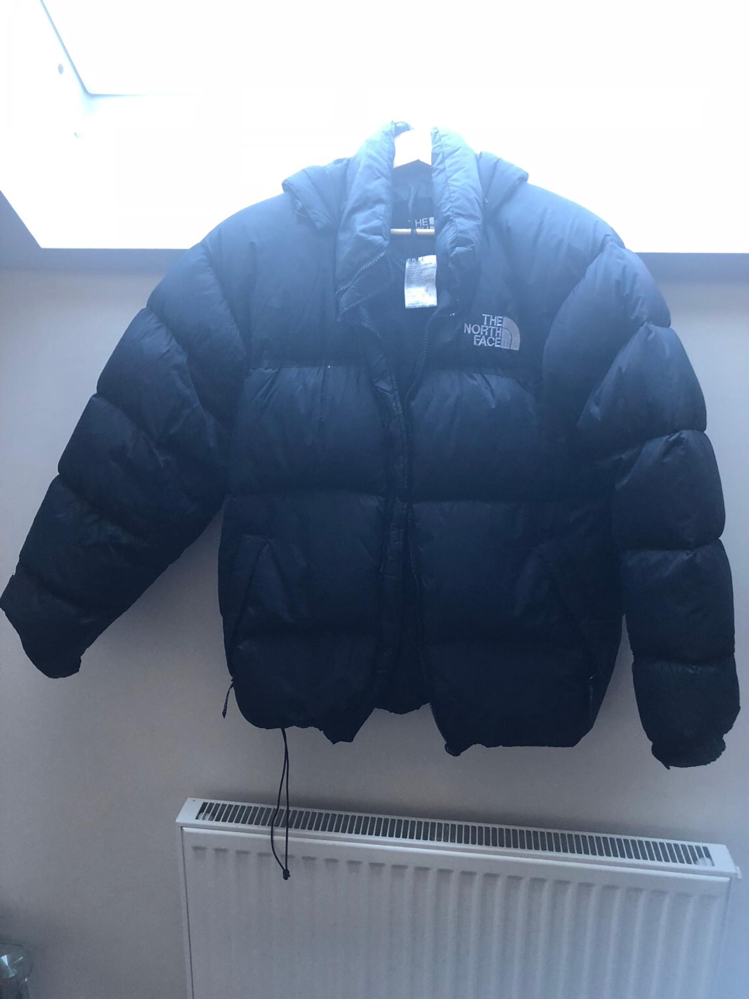 used north face puffer jacket