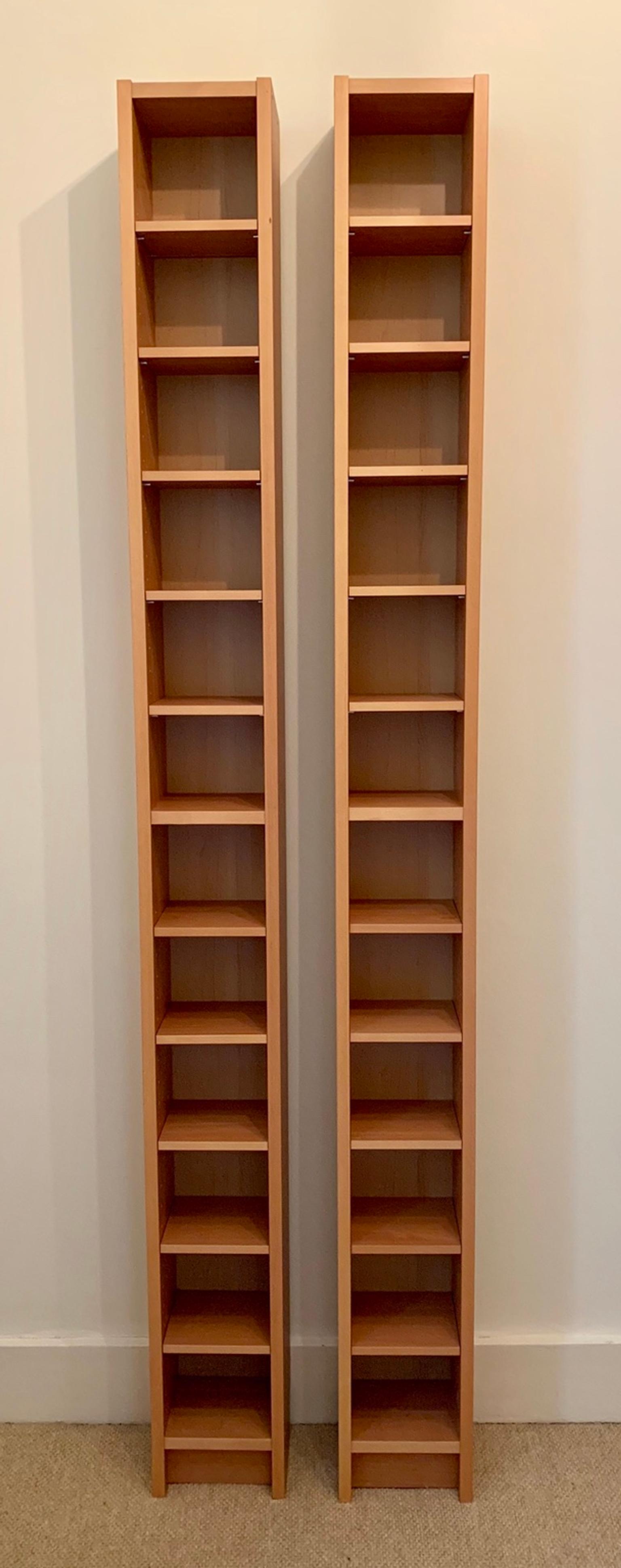 Two Ikea Gnedby Cd Dvd Book Shelved Beech In Nw6 Camden For 10 00 For Sale Shpock