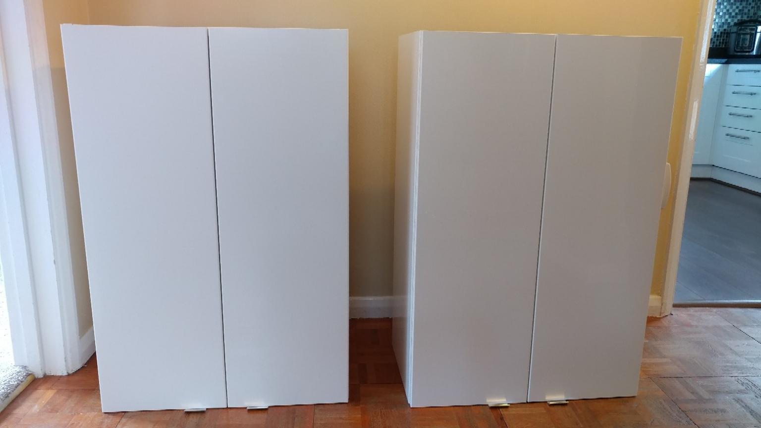 2 Cooke Lewis Imandra Deep Wall Cabinets In Gu52 Hart For