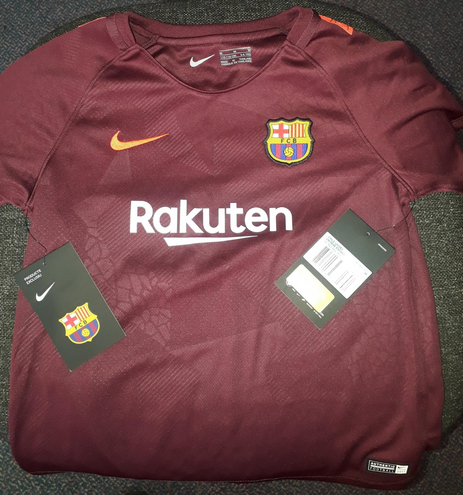 personalised barcelona jersey