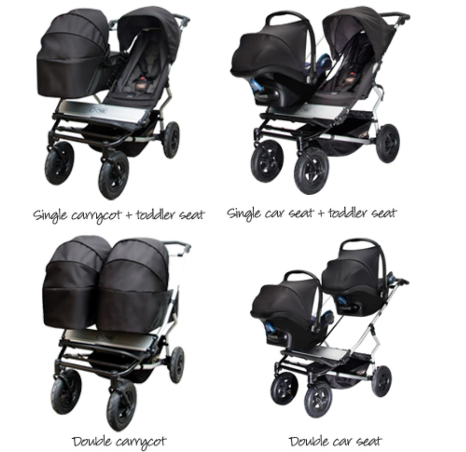 mountain buggy carrycot plus duet