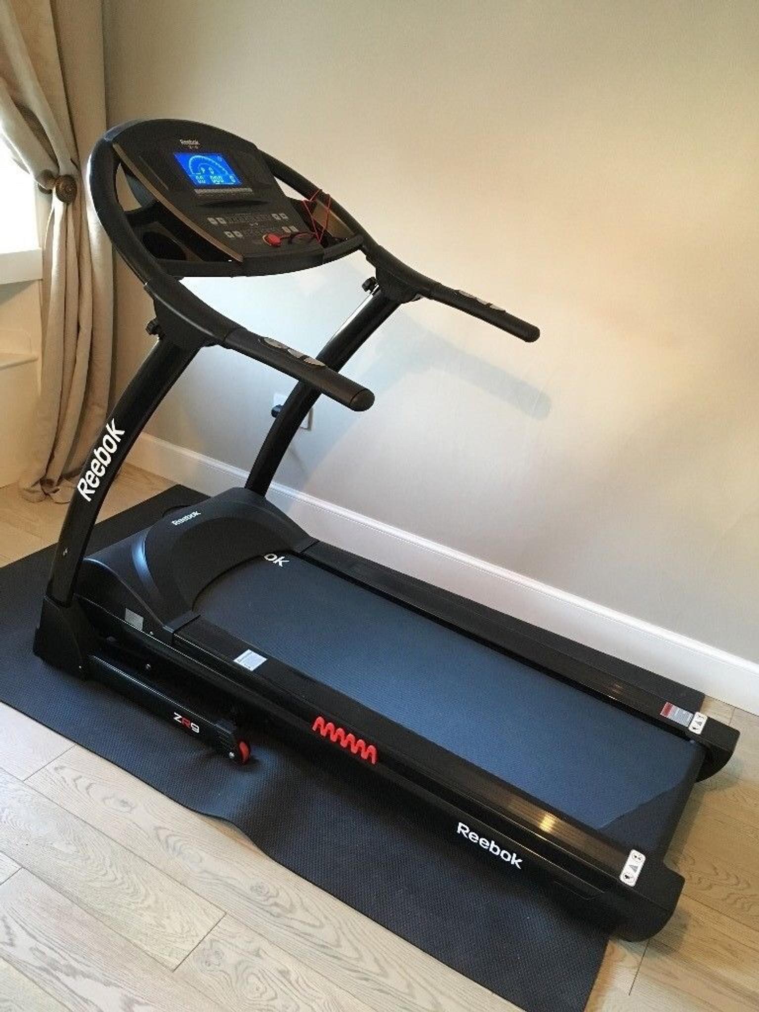 reebok zr9 treadmill no power