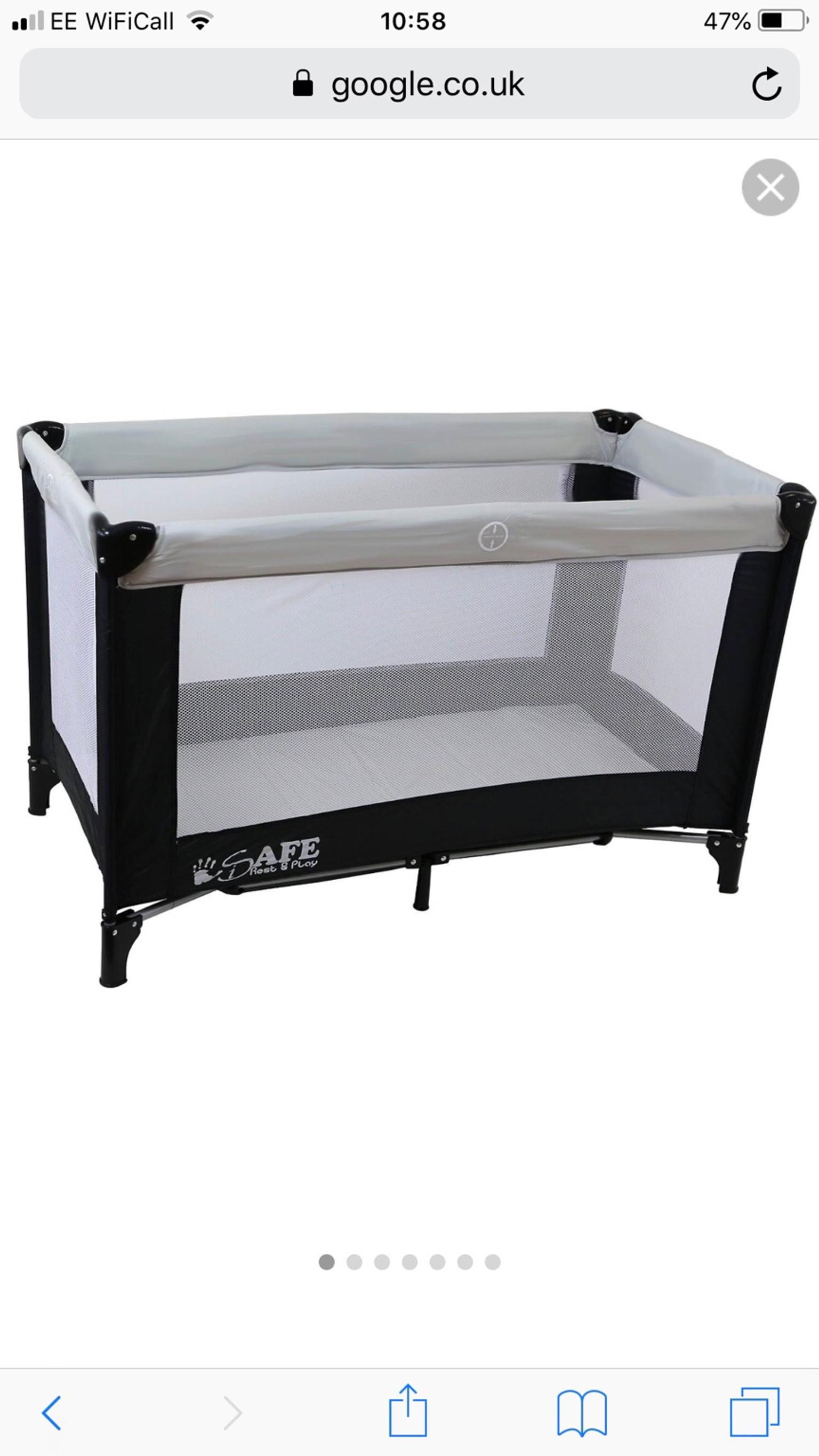 travel cot with mattress included