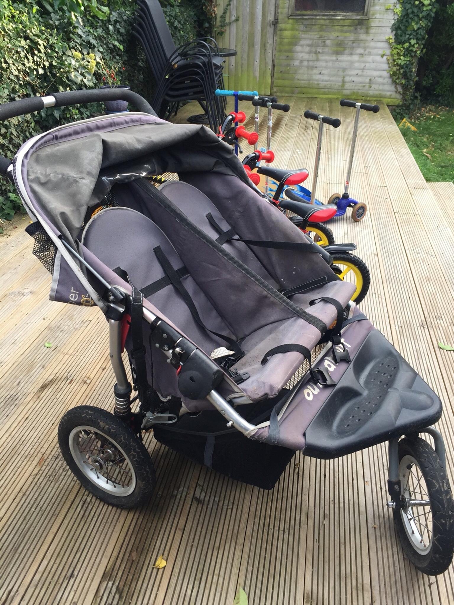 out n about double buggy