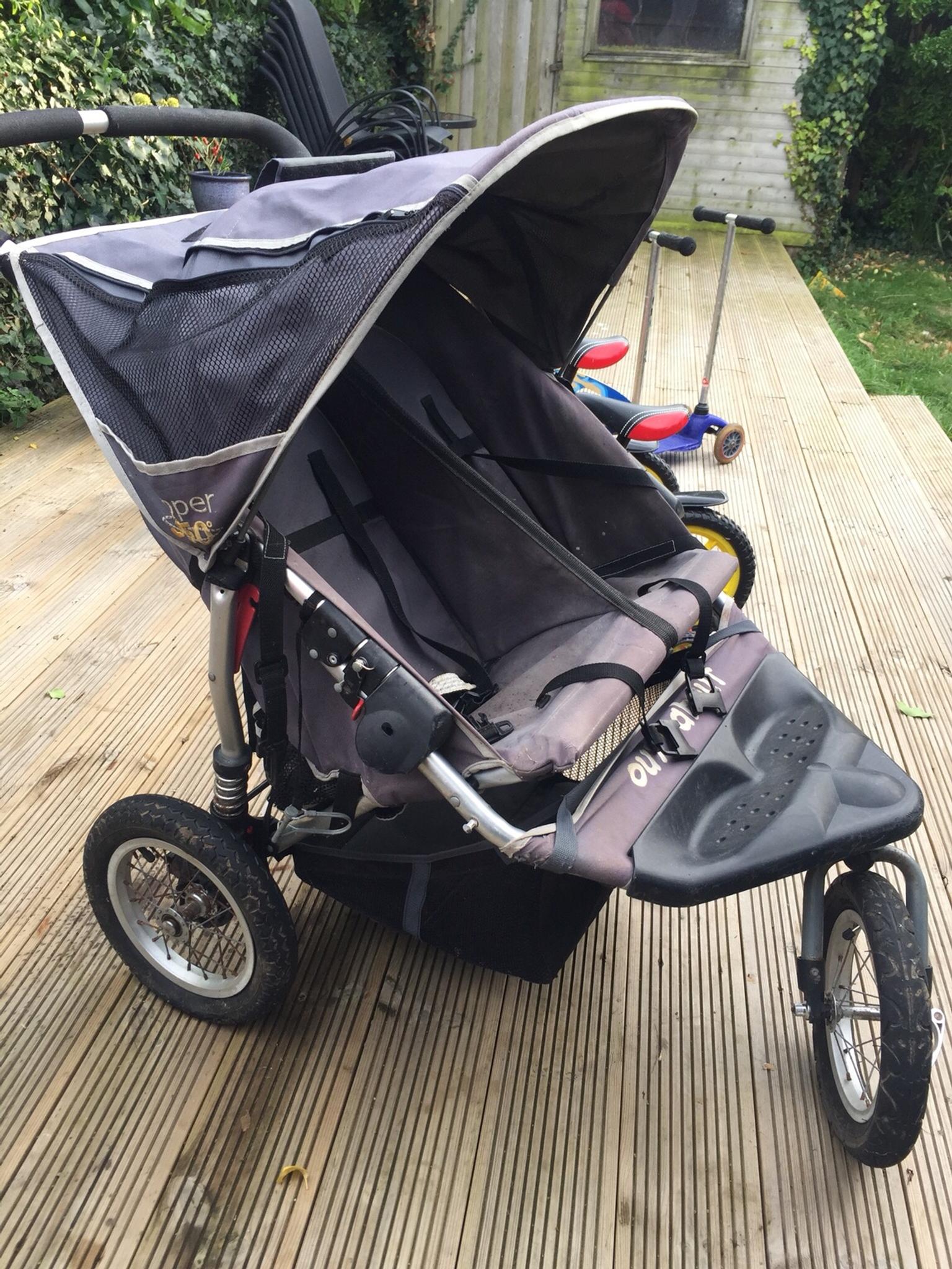 second hand out n about double buggy