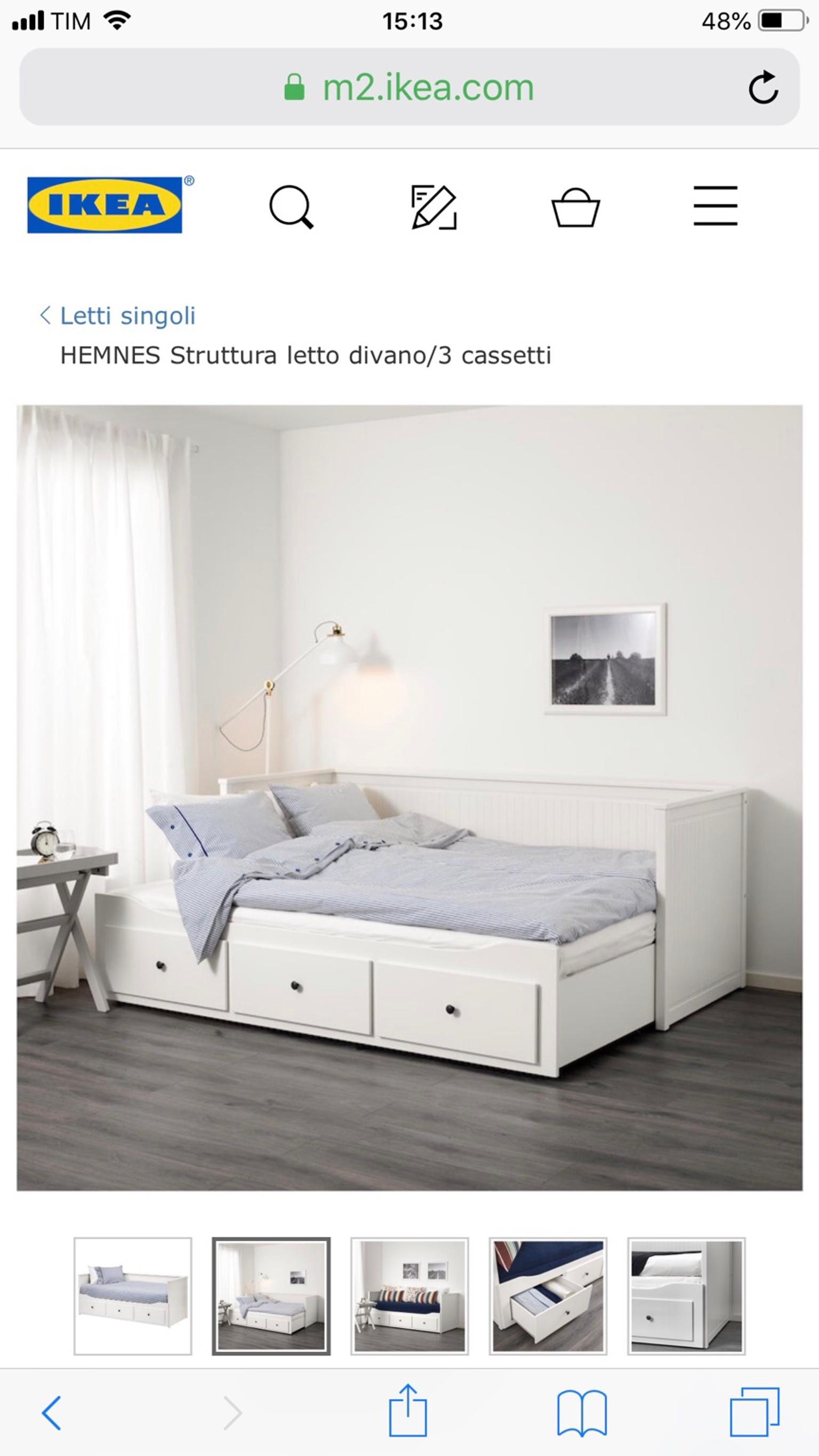 Letto Hemnes.Letto Hemnes Ikea In 00197 Roma For 150 00 For Sale Shpock