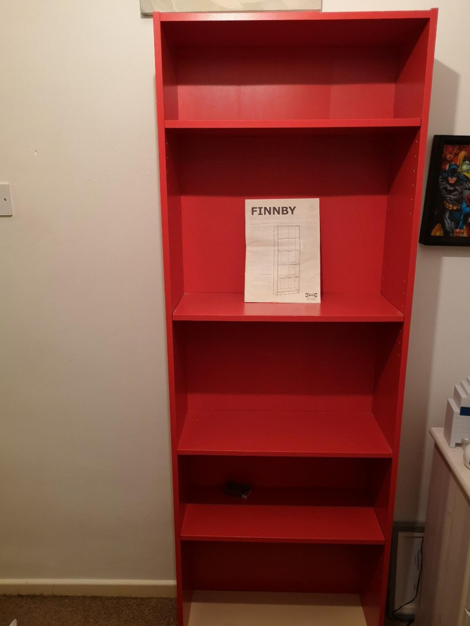 Ikea Red Finnby Bookshelf In B63 Dudley Fur 12 00 Zum Verkauf
