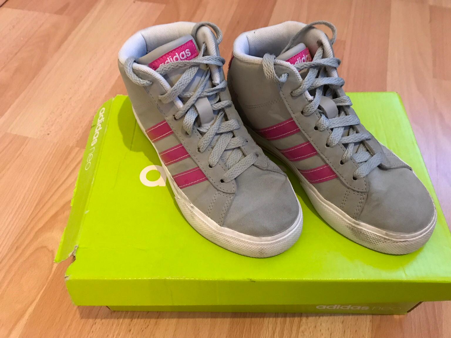 girls adidas trainers size 13