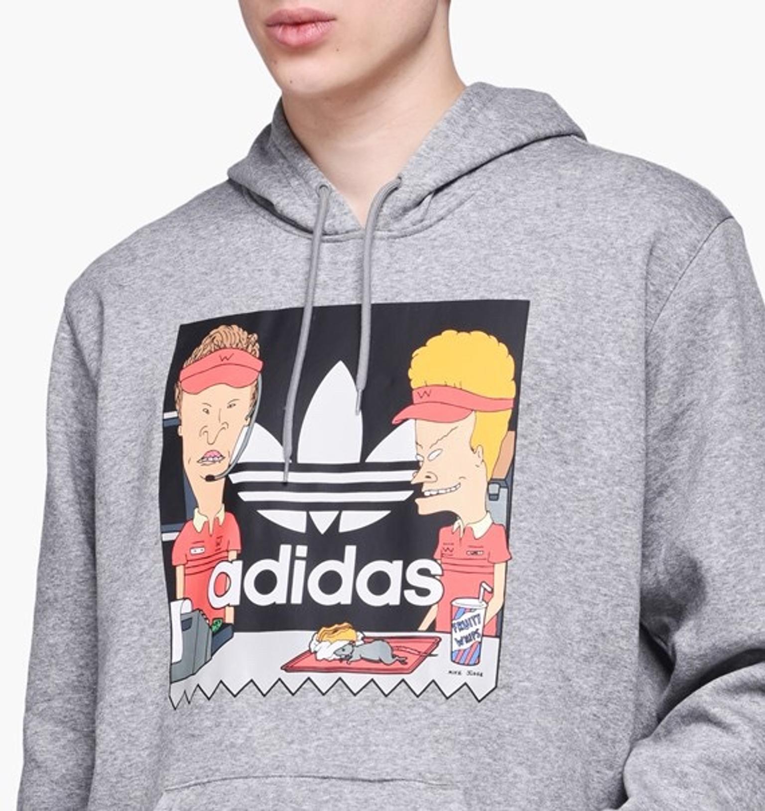 adidas x beavis and butthead hoodie