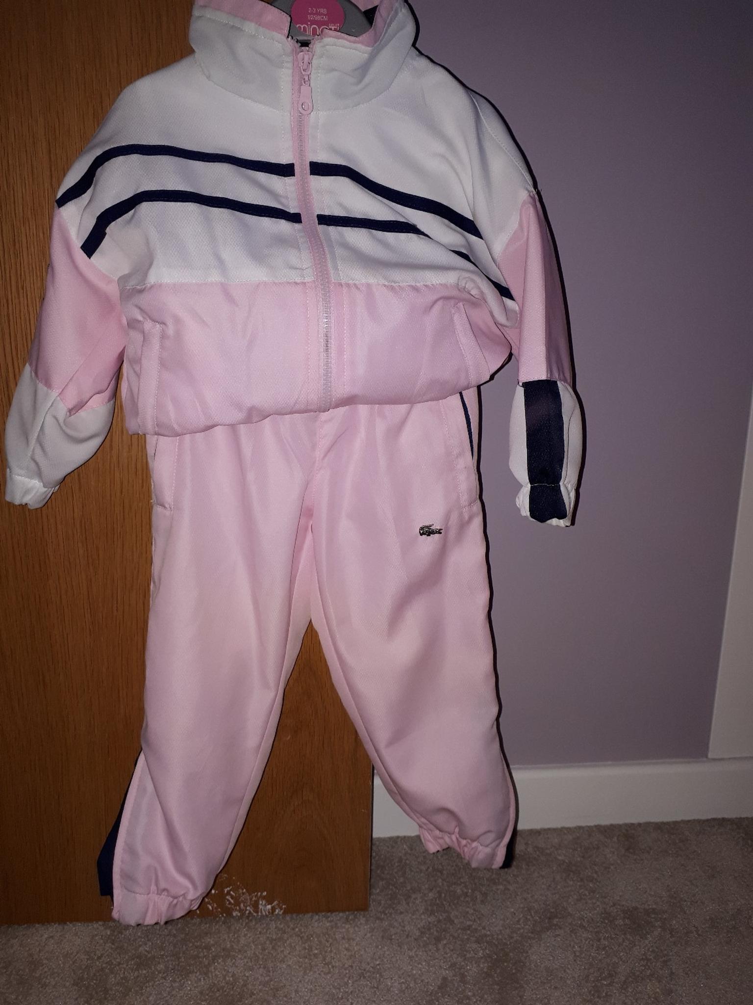 girls lacoste tracksuit